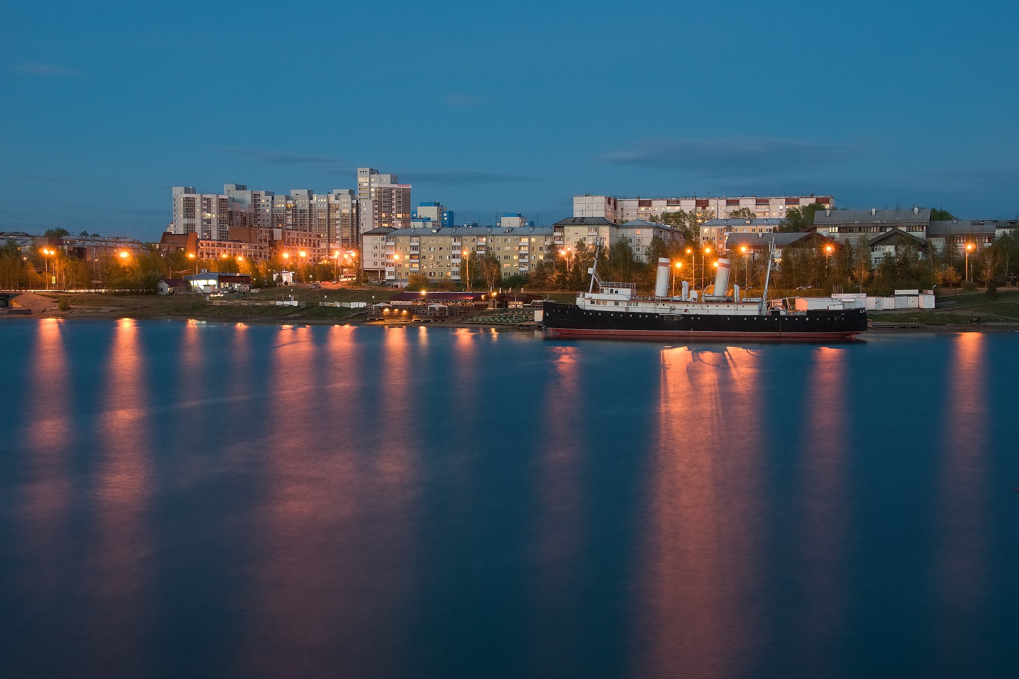 evening city