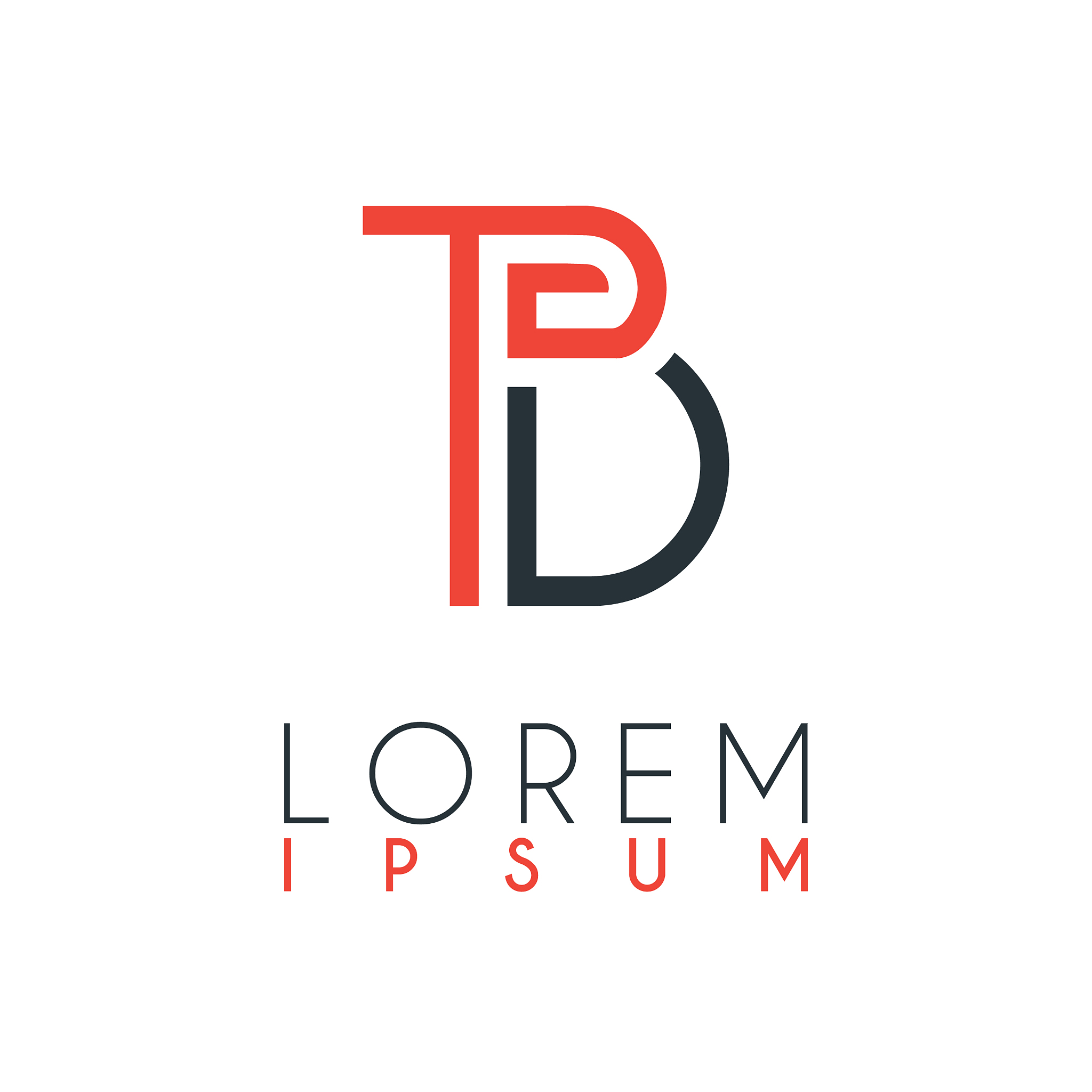 the logo between letter t and letter b or tb