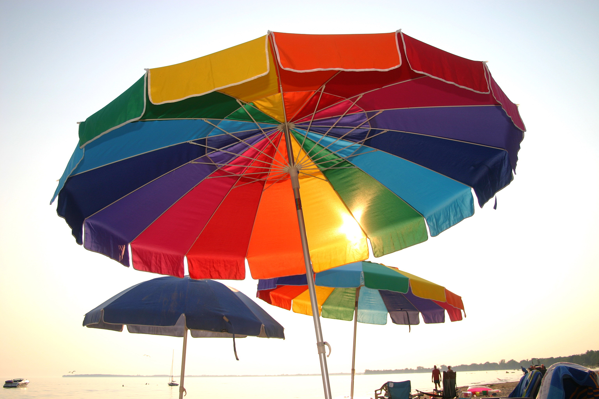 beach umbrellas