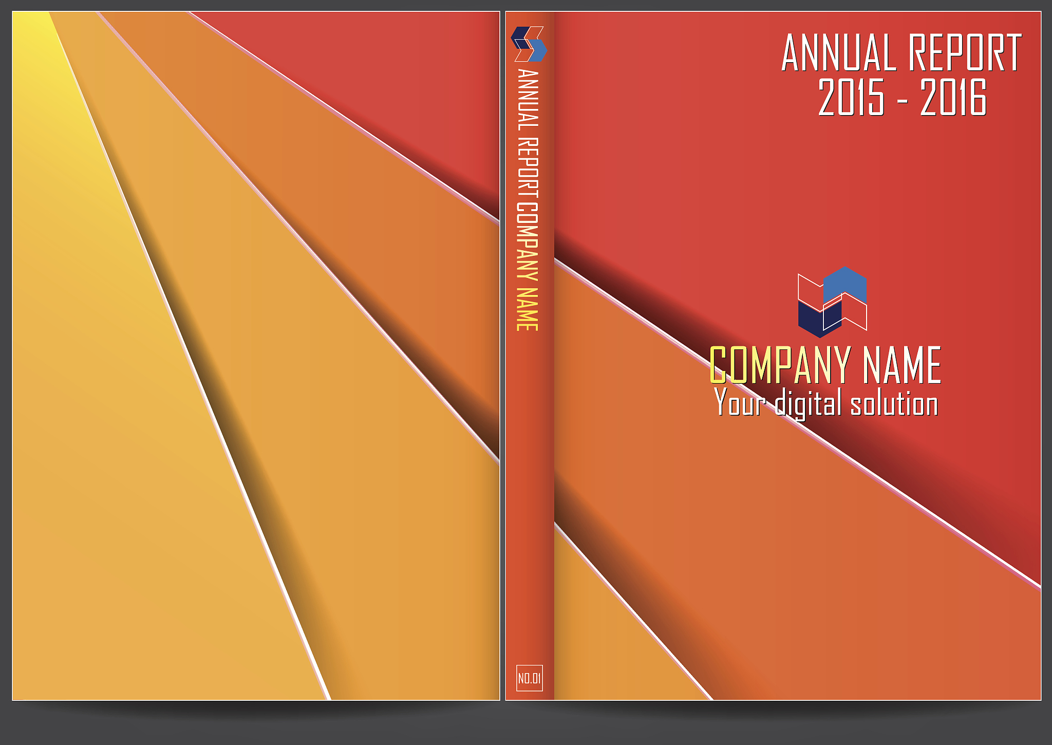 annual report cover design