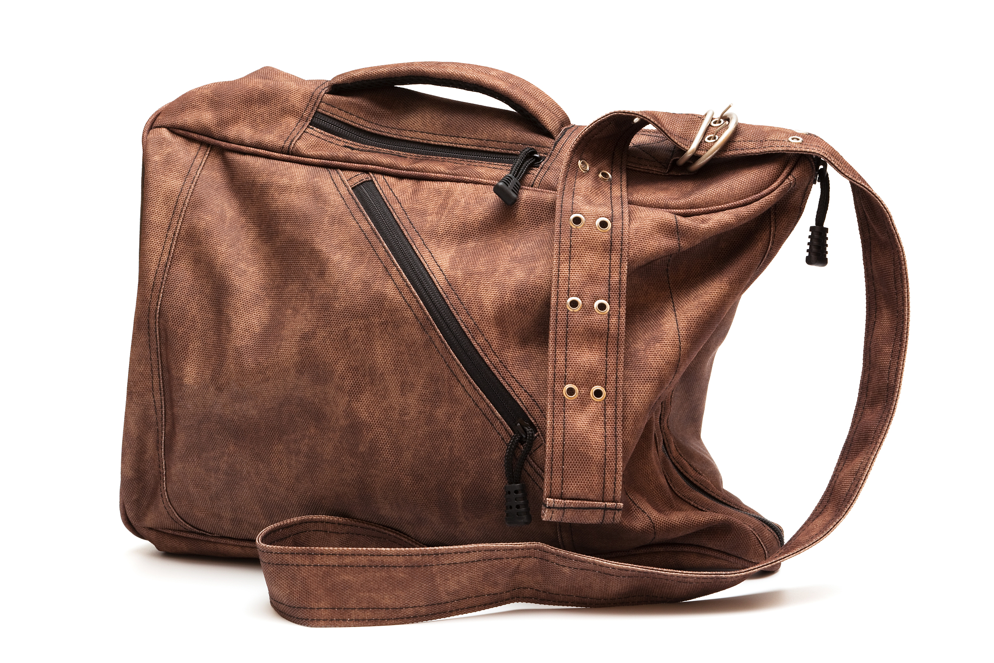 modern brown bag