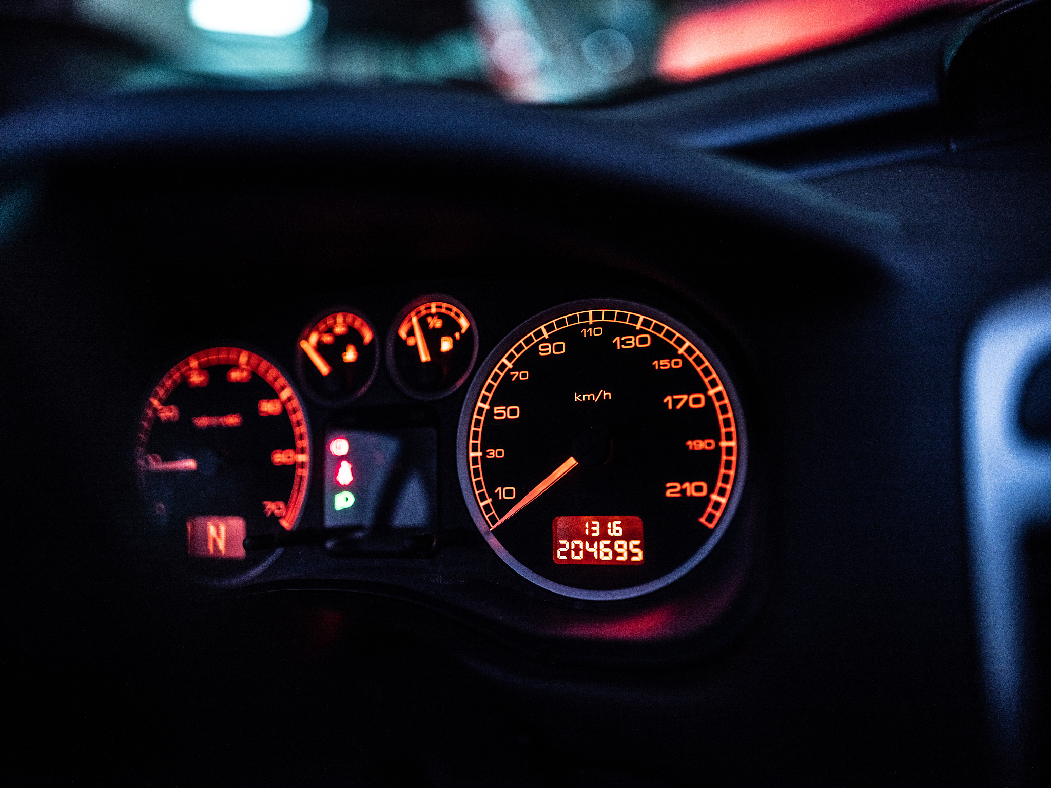 car dashboard