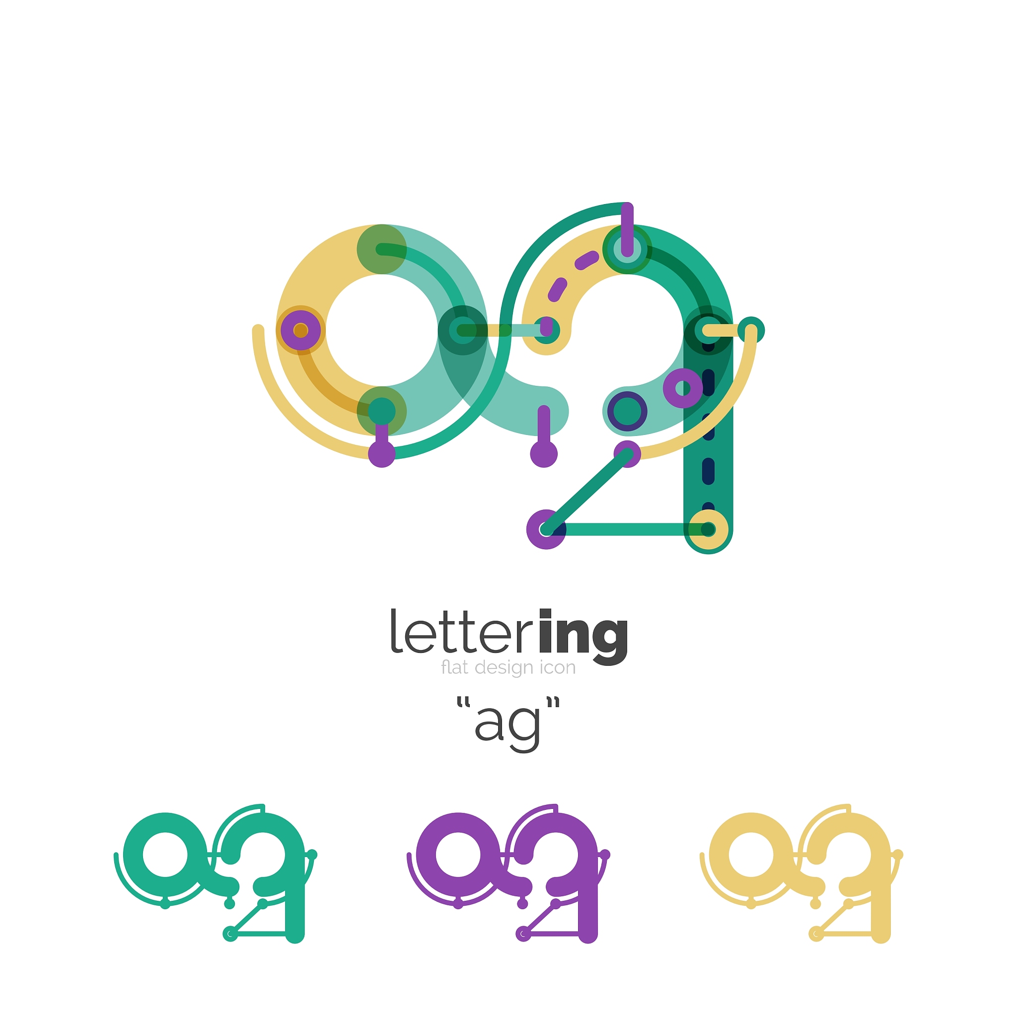 letters logo icon