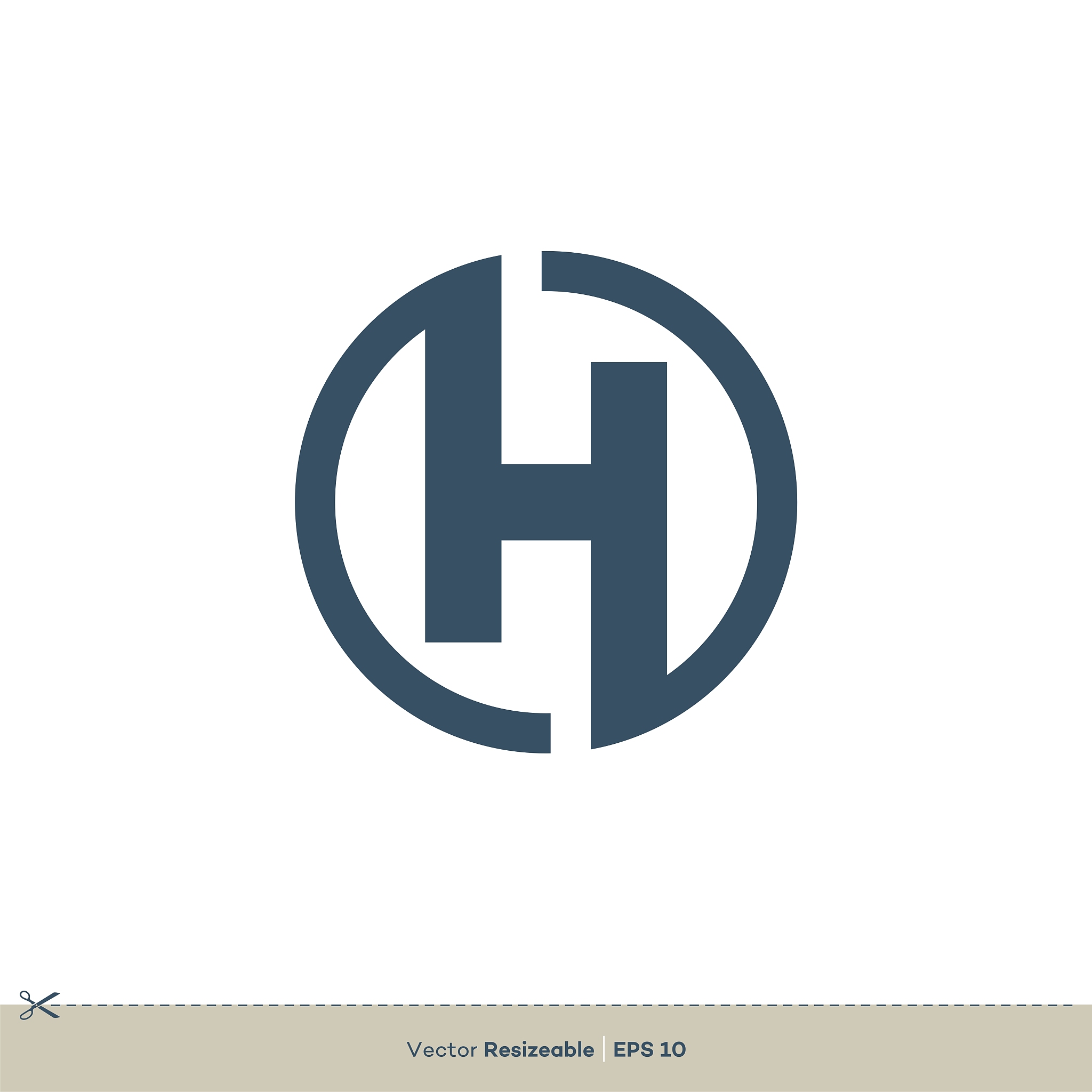 h letter logo template illustration design. vector eps 10.
