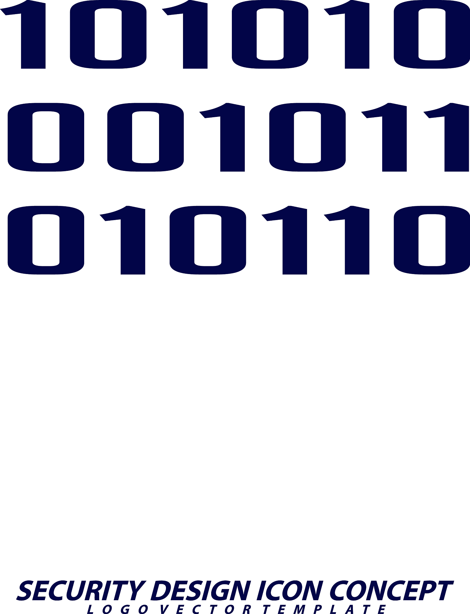 security icon logo design protection and