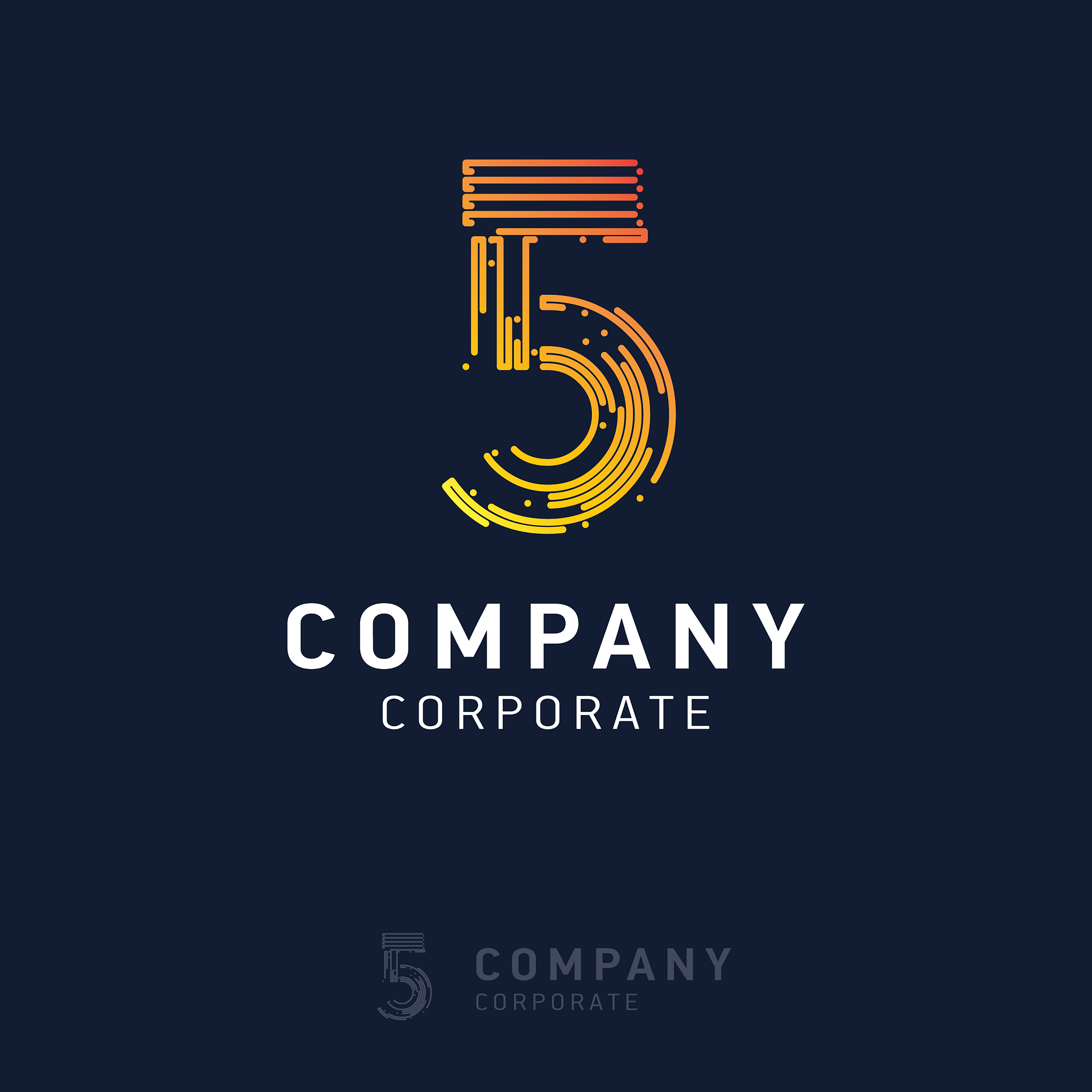 5 company logo design