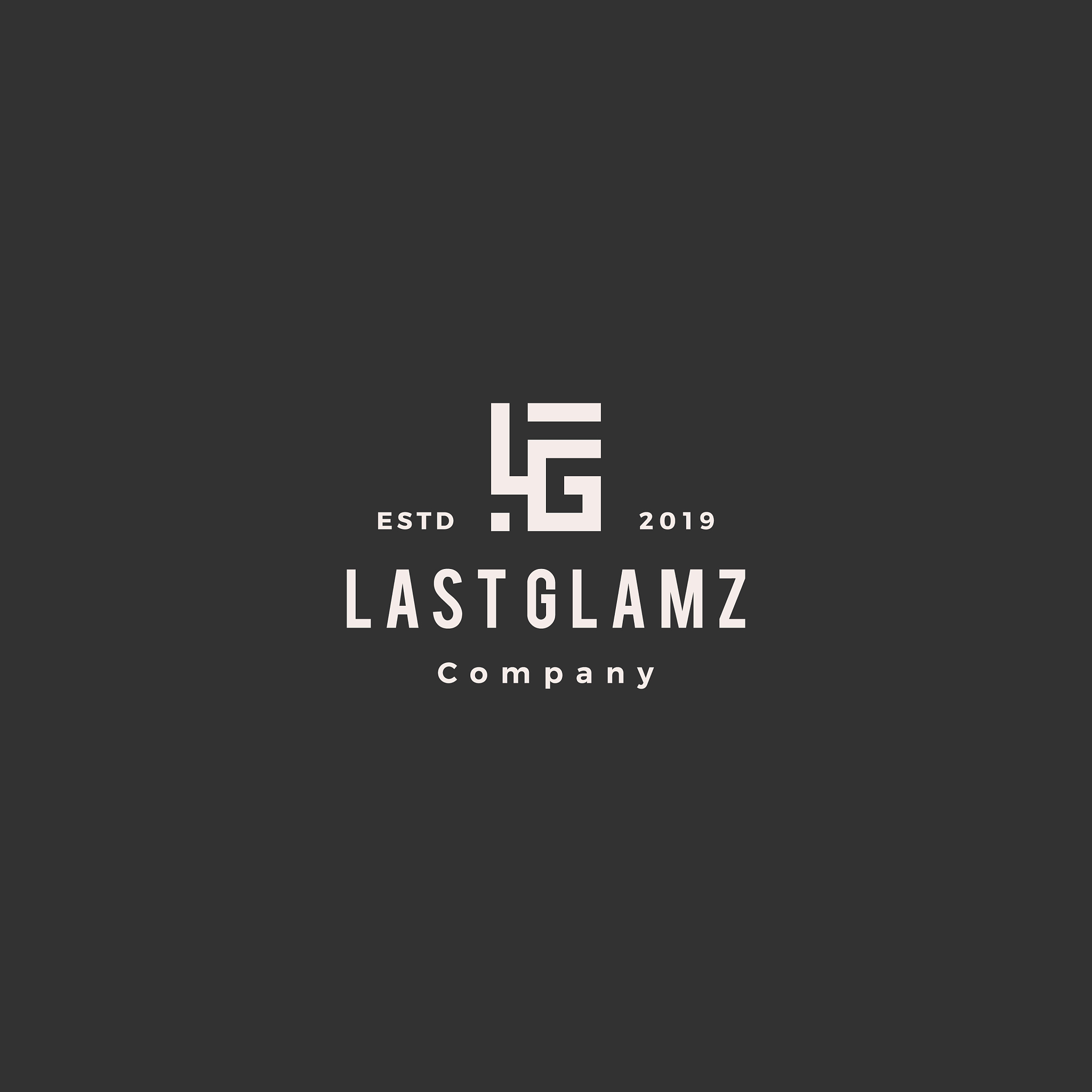 lg letter logo hipster vintage retro monogram