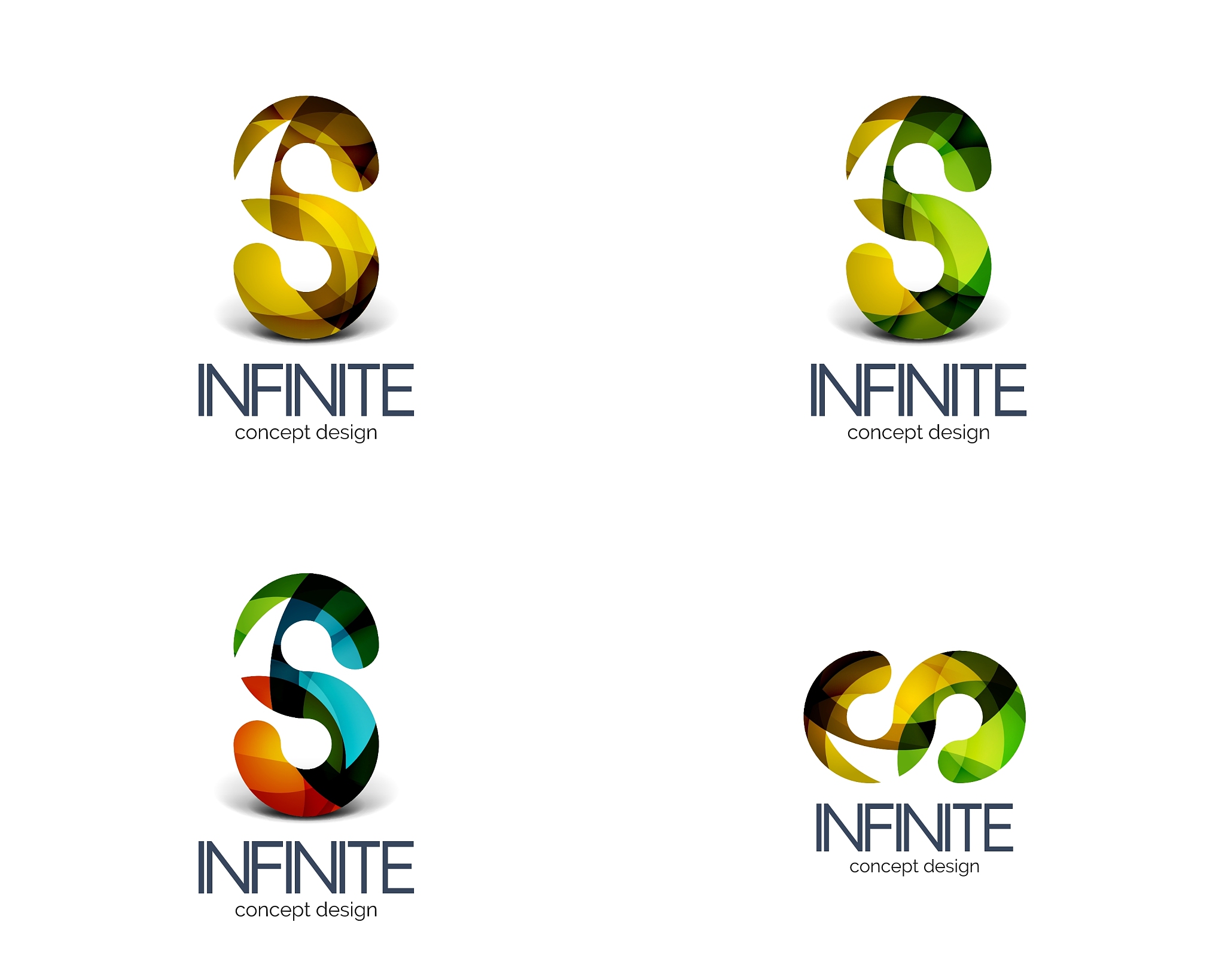 infinity business logo concept