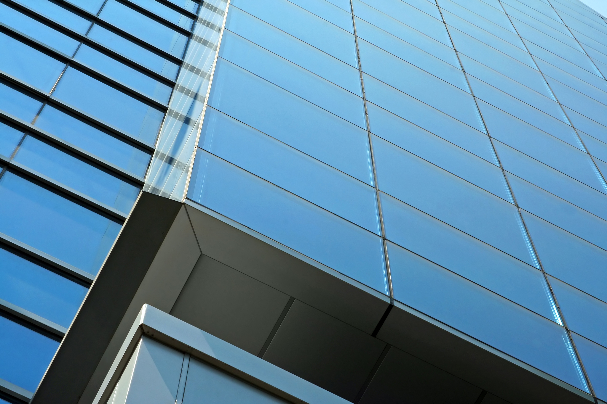 part of business building