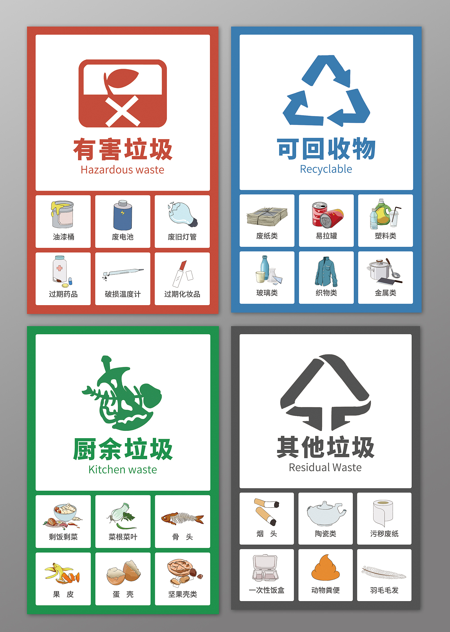 生活垃圾问题分析及解决措施 PPT 大纲