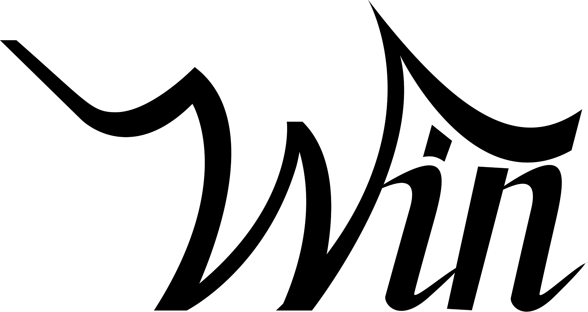 win hand lettering text