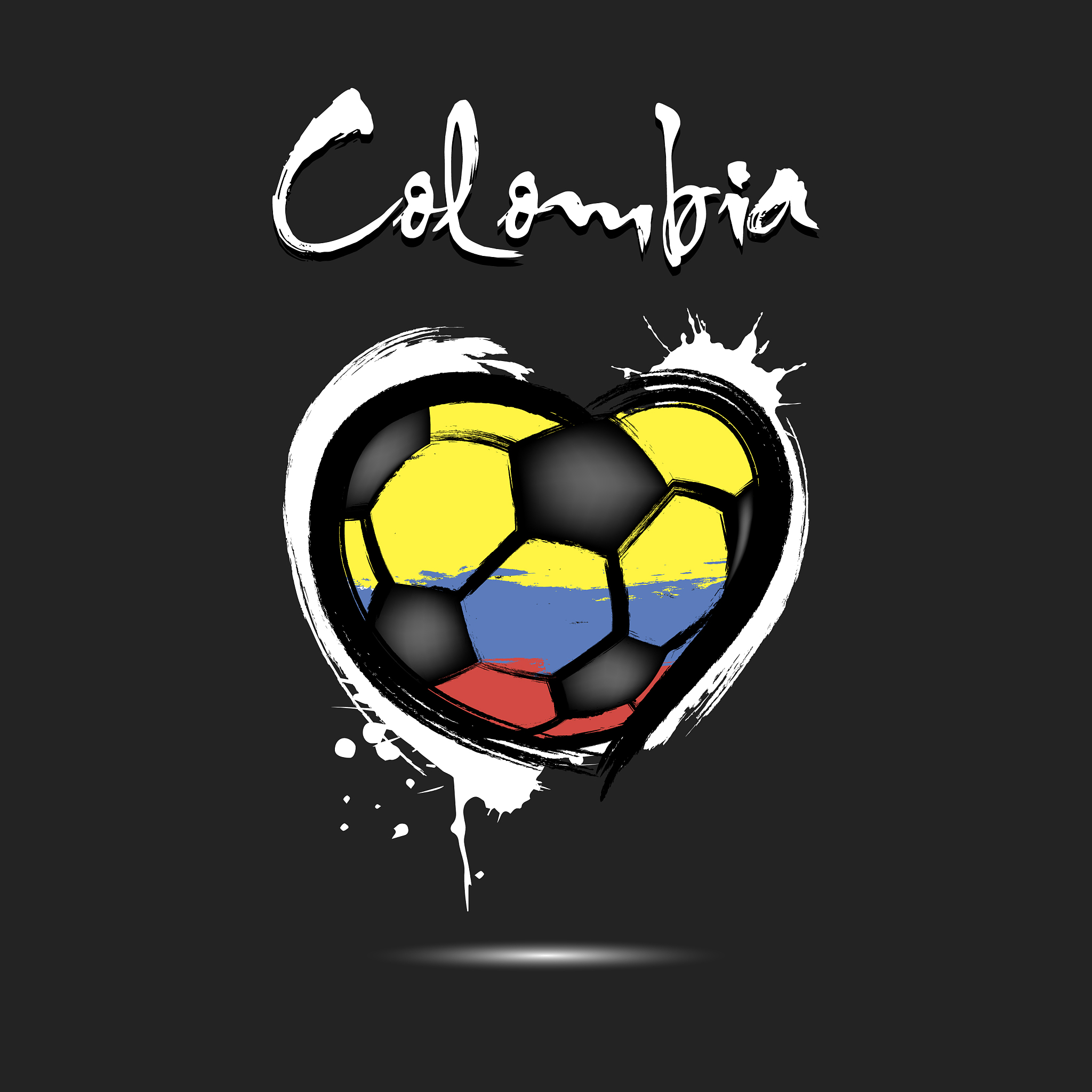 4544 - switzerland heart soccer