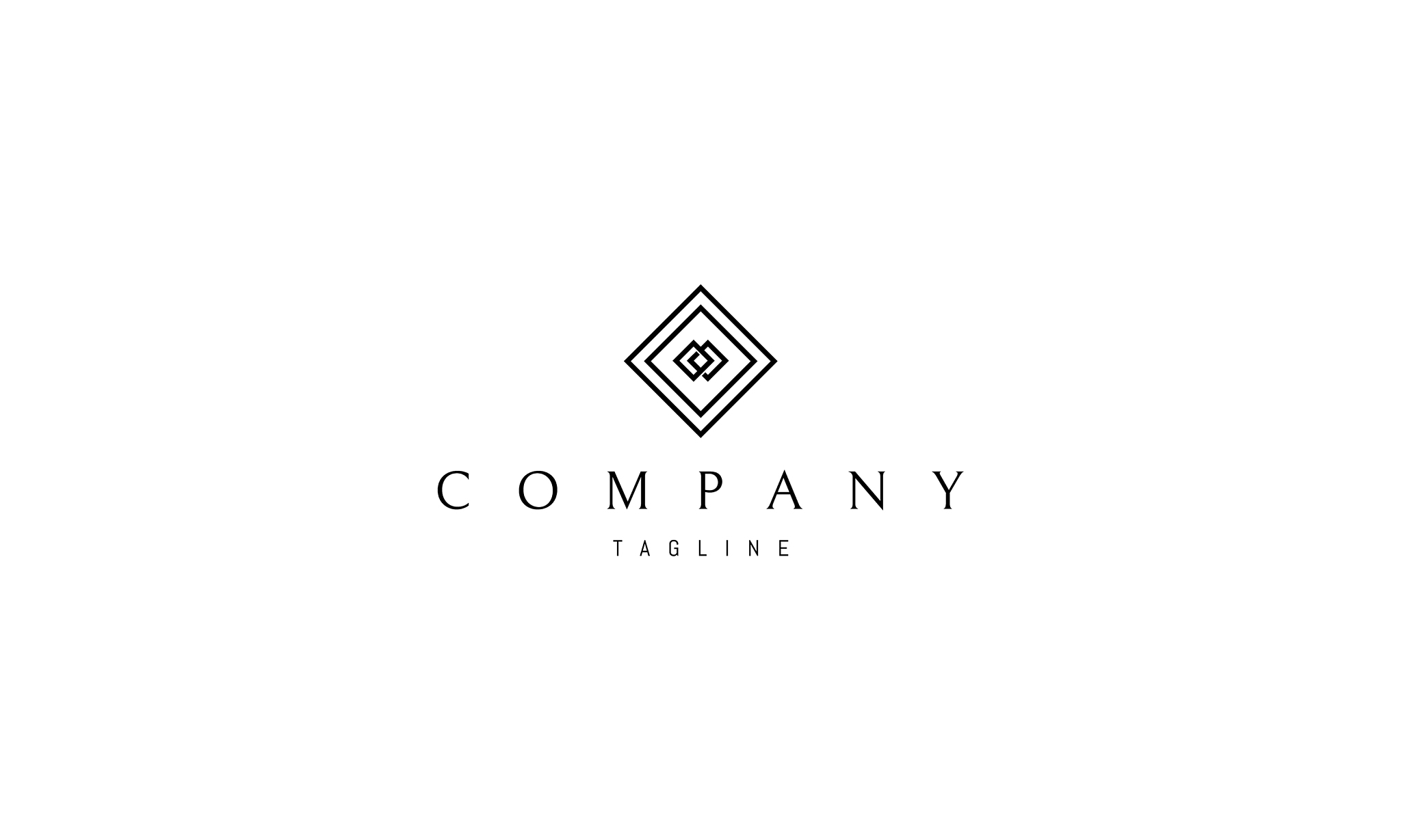 logo with an abstract image unity in the