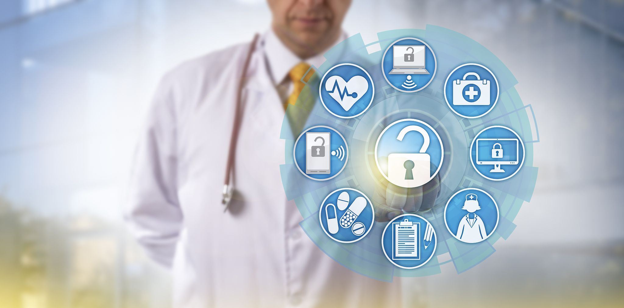 doctor initiating health information exchange