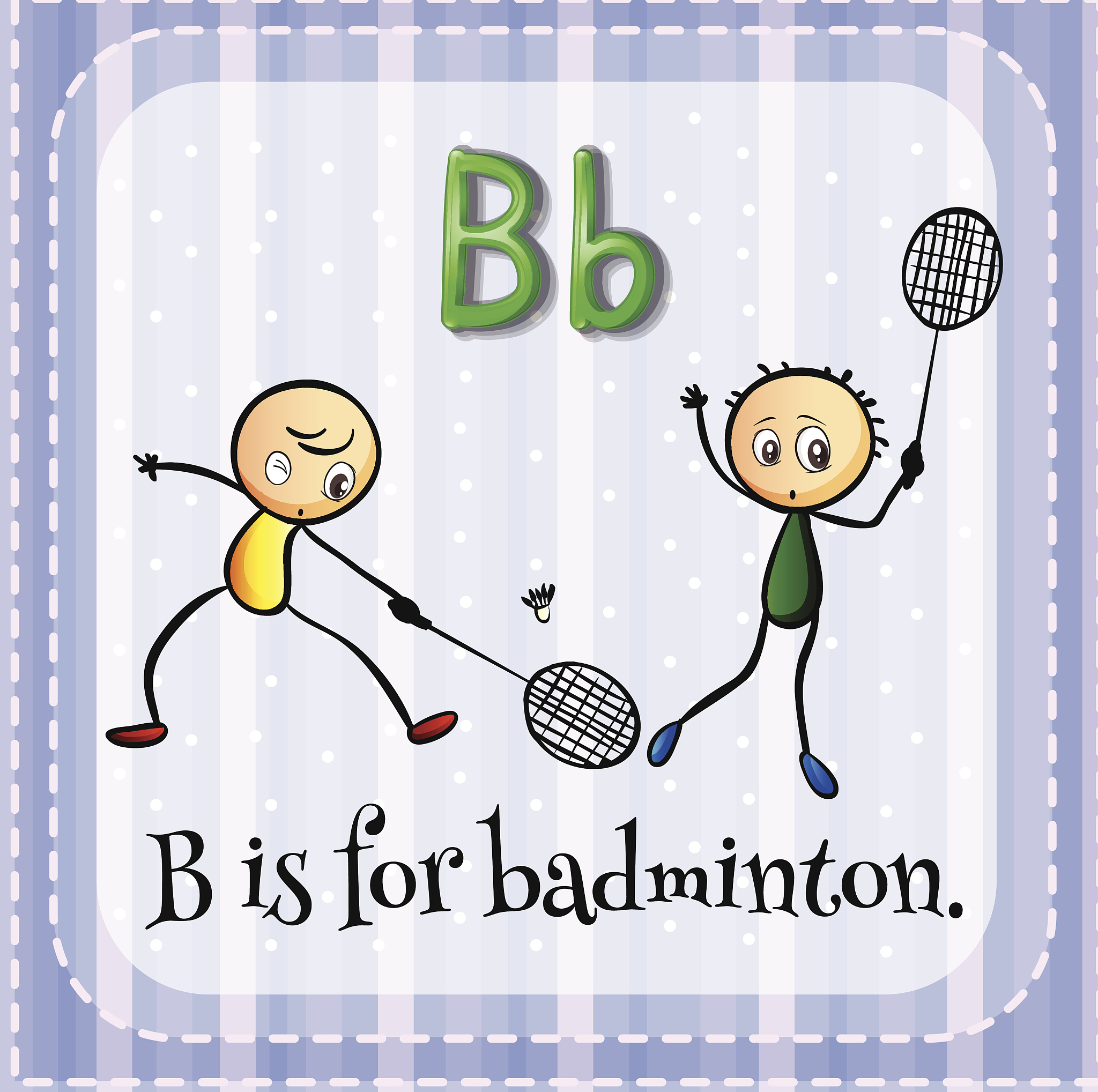 How to play badminton