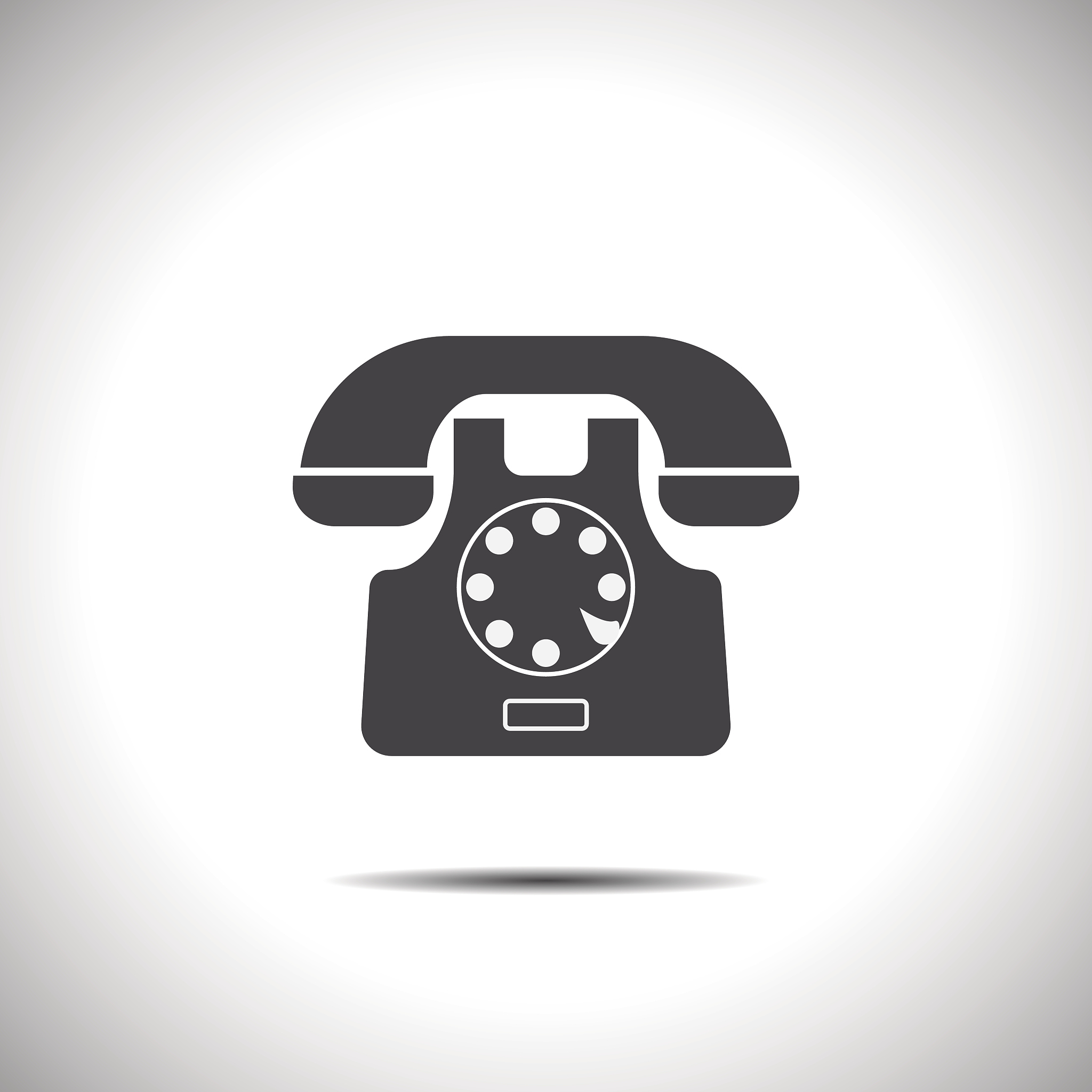 phone symbol vector icon