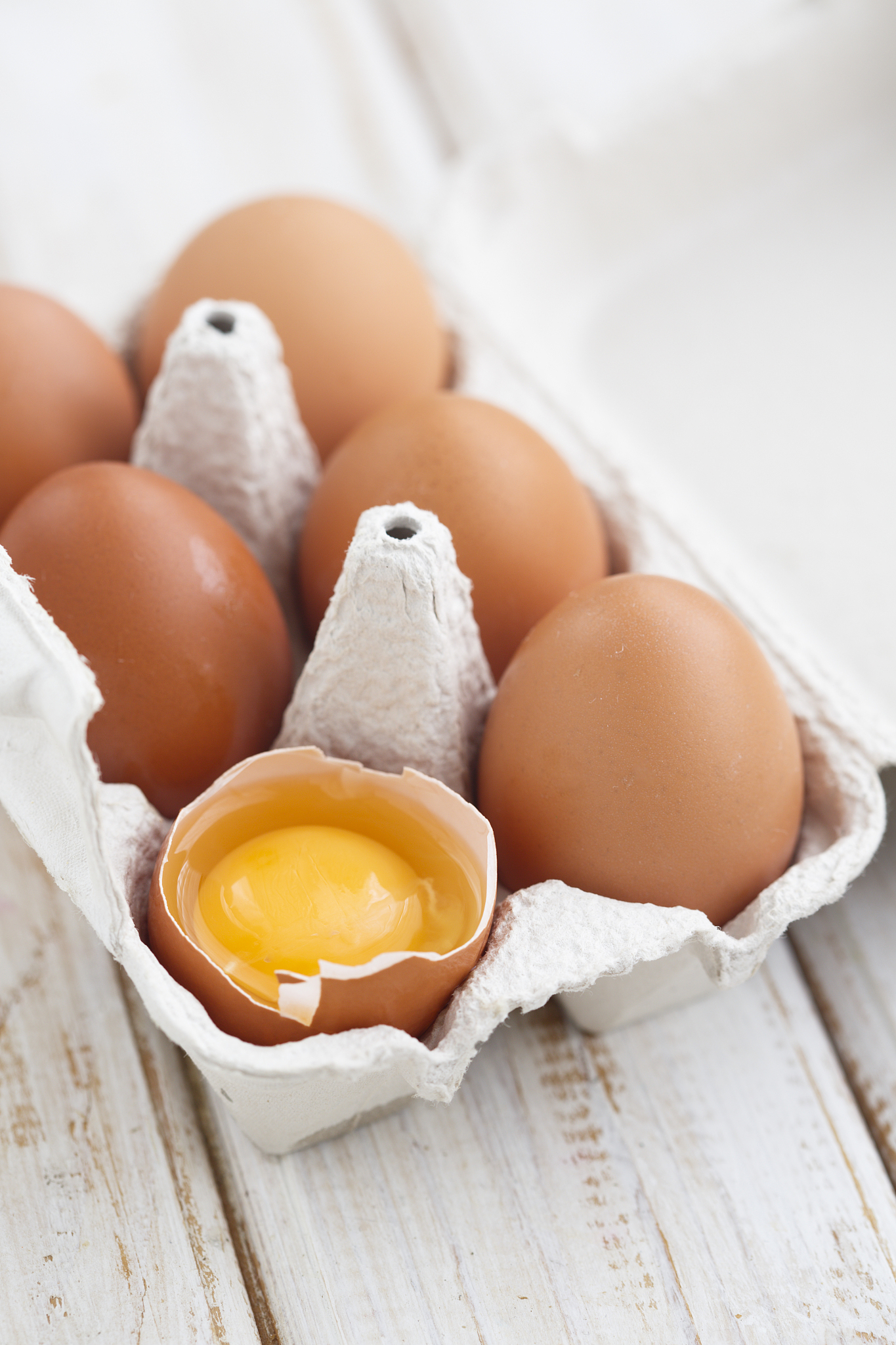 brown eggs