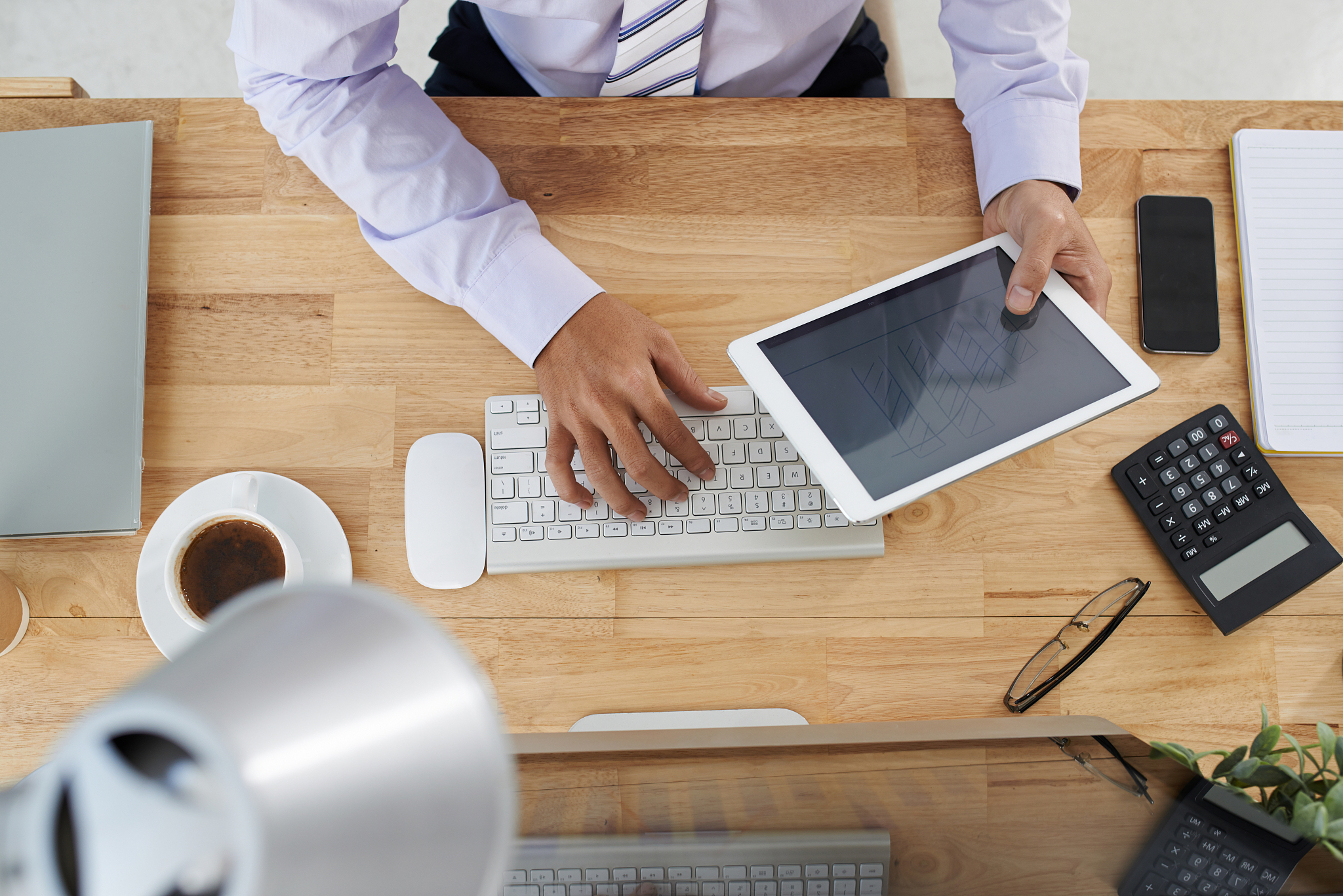 businessman working