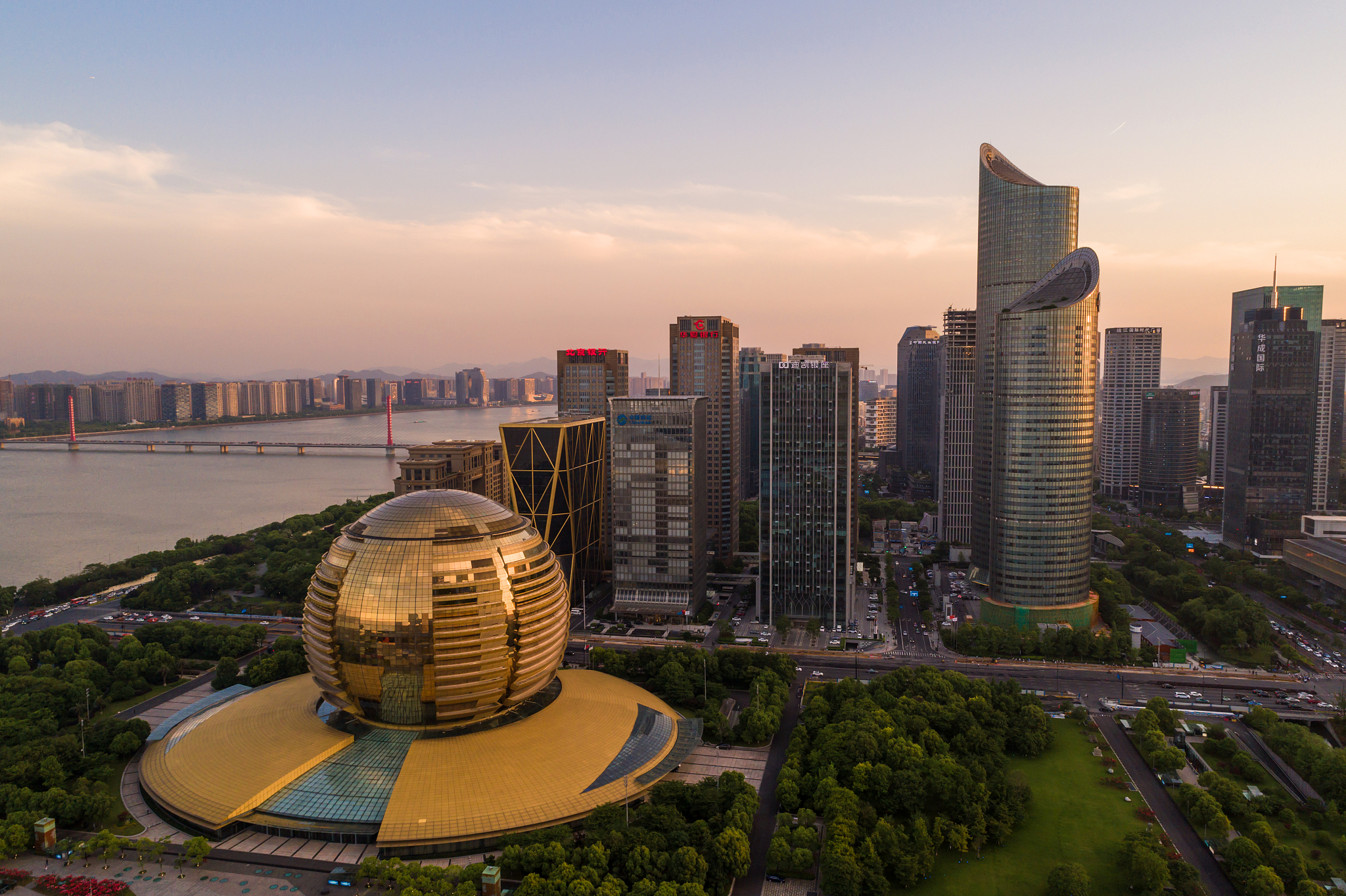 杭州钱江新城景观