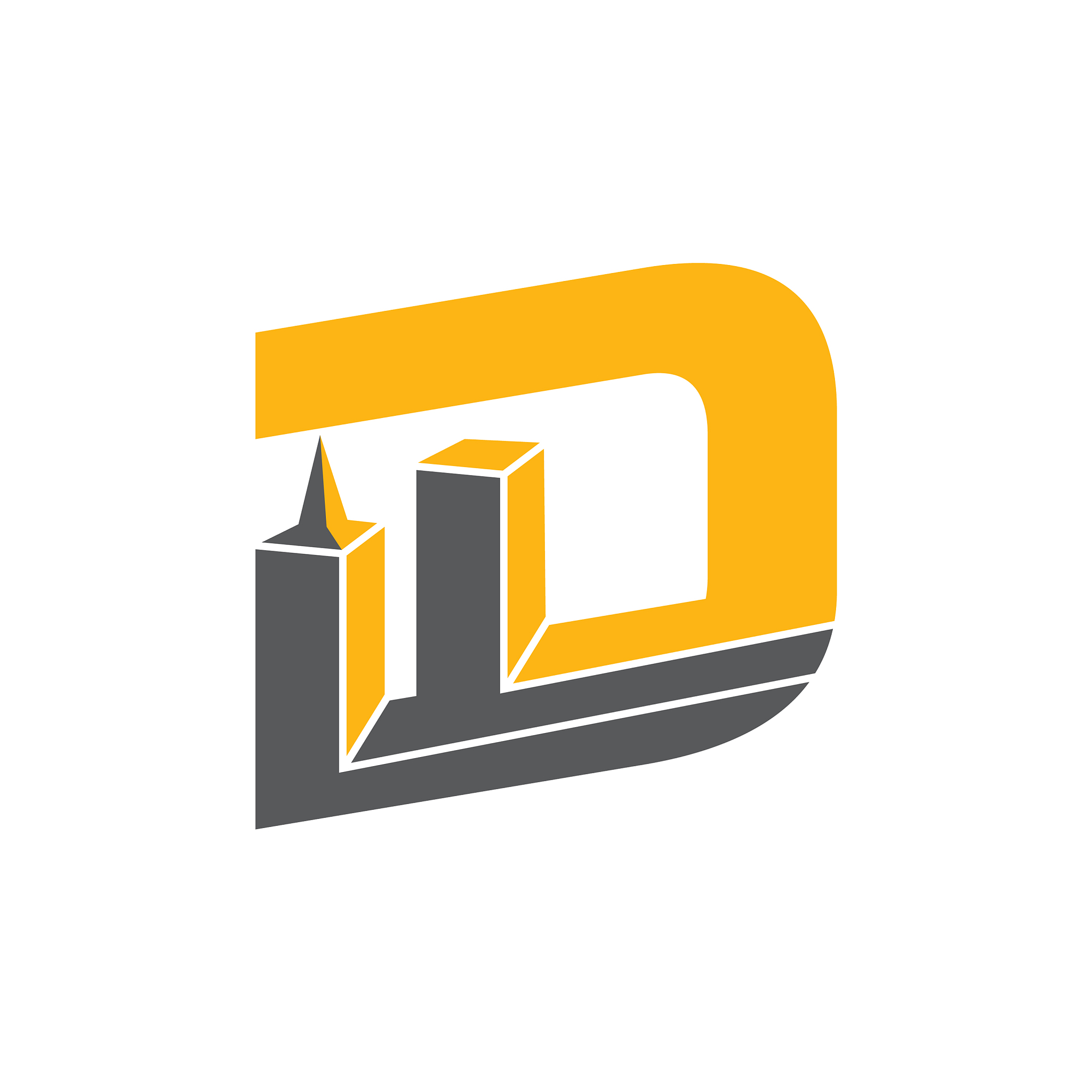modern design letter d symbol for element design