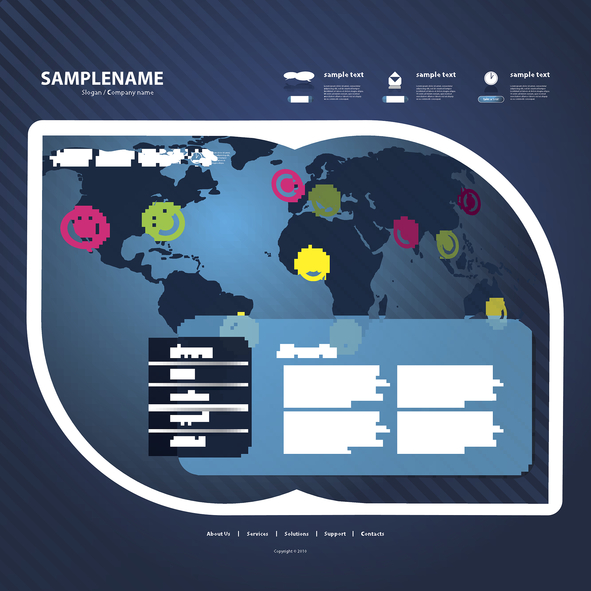 website template
