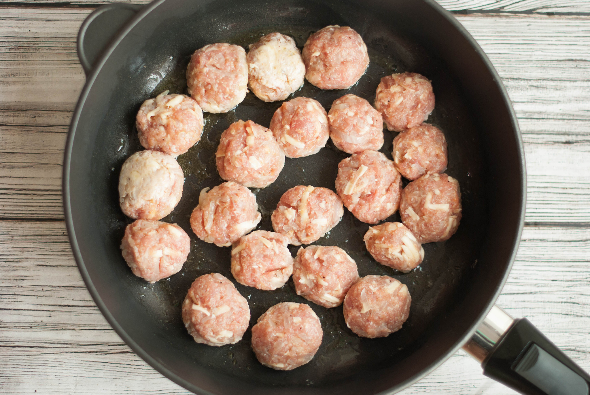 cooking meat