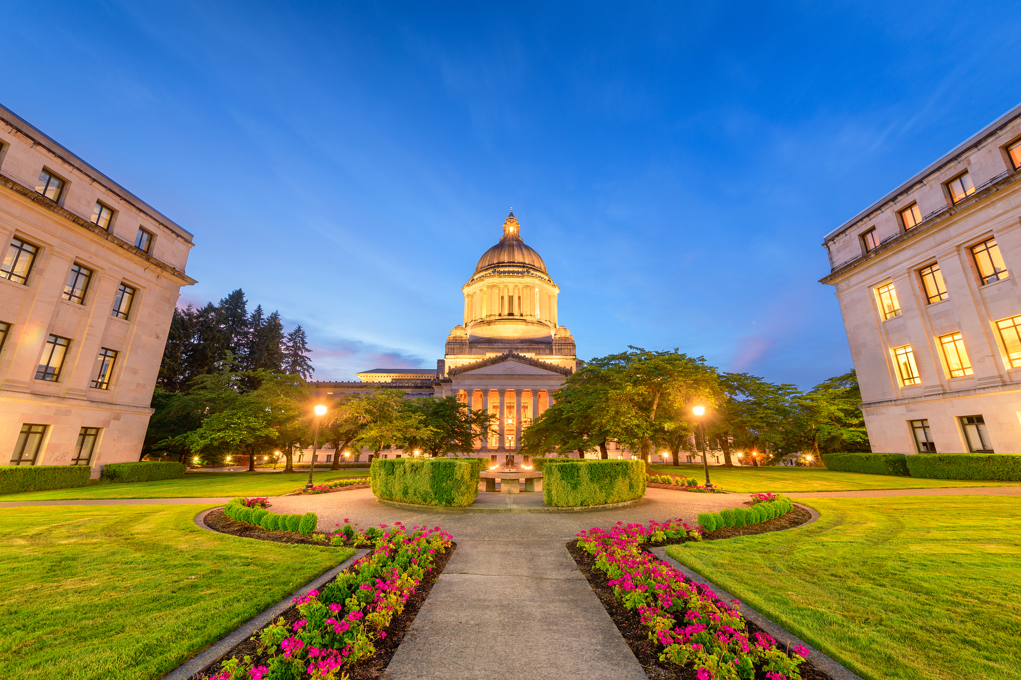 olympia, washington, usa state capitol building