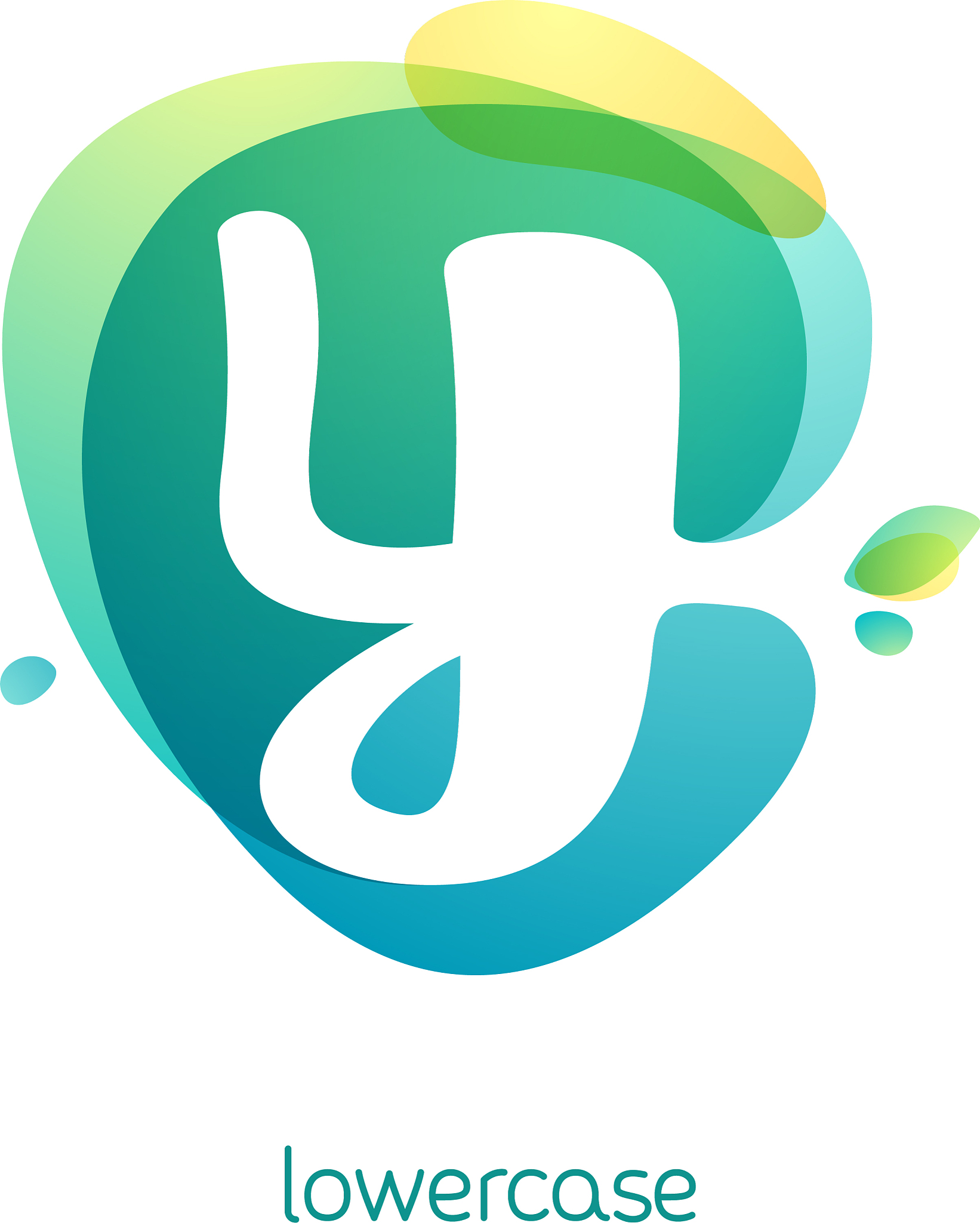 ecology lowercase letter y logo overlapping