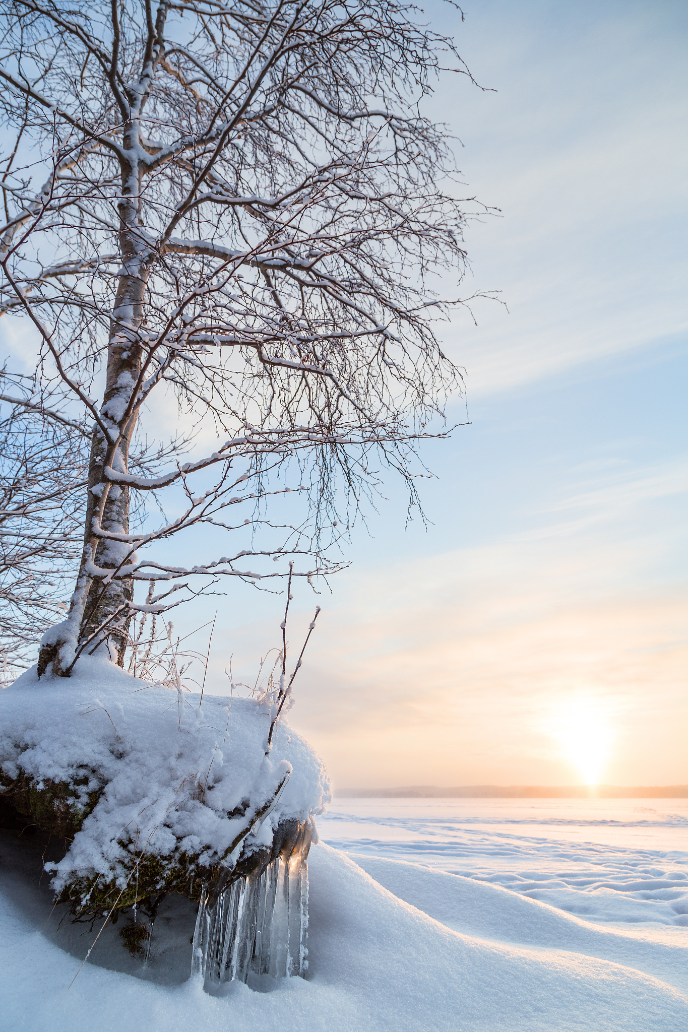 雪景图的含义：展现冬日美景的艺术形式