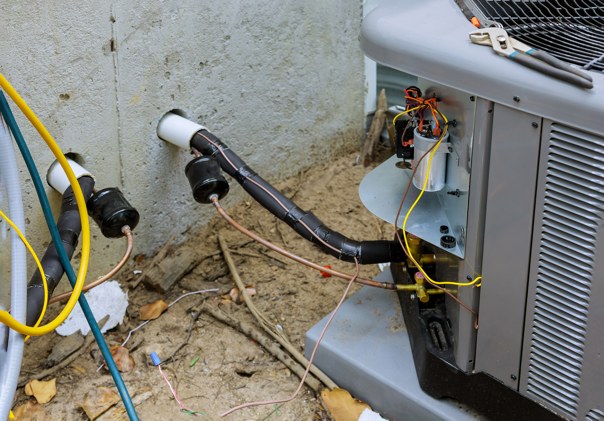 空调连接压缩机需要安装什么线