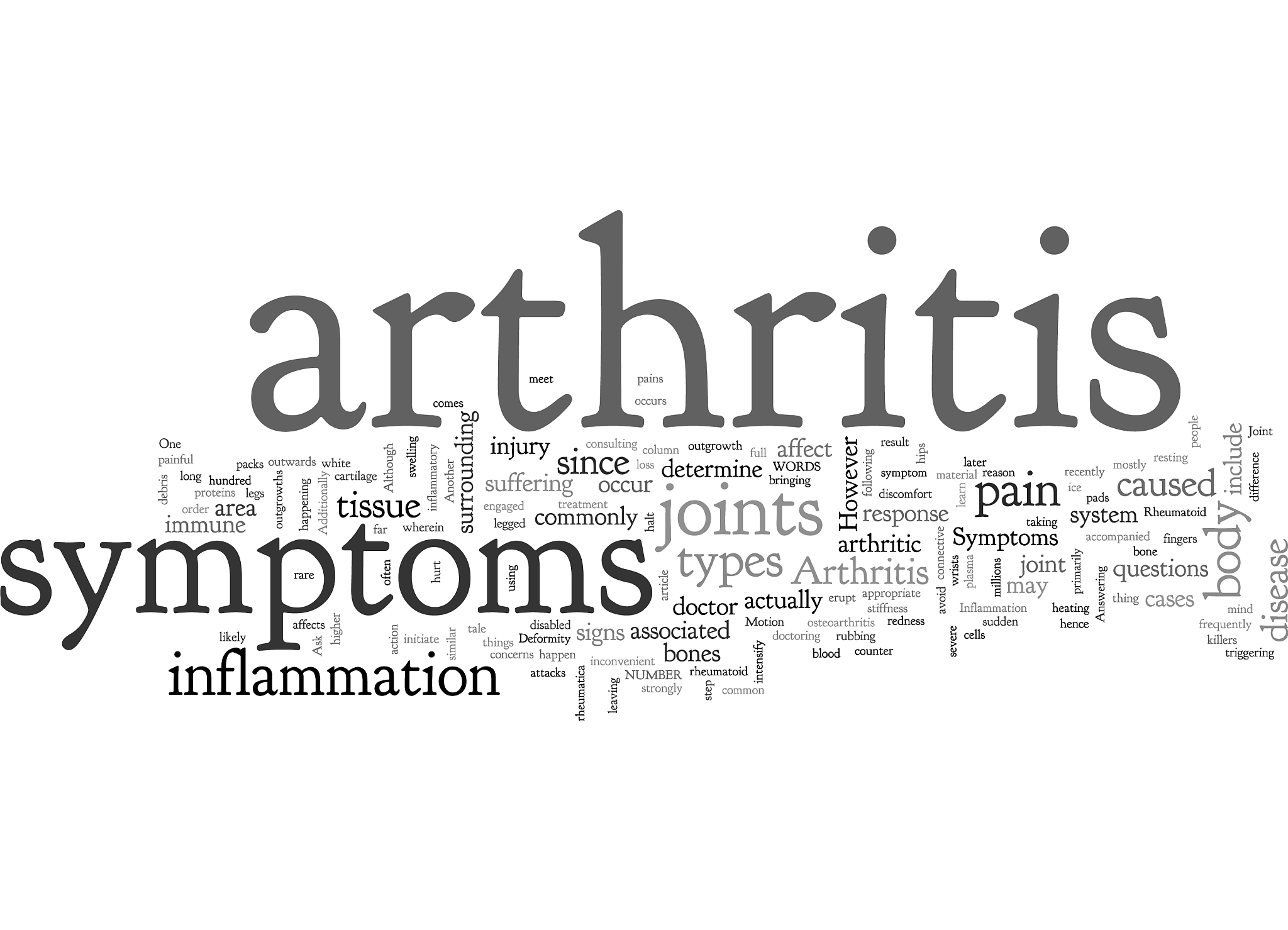 arthritis symptoms