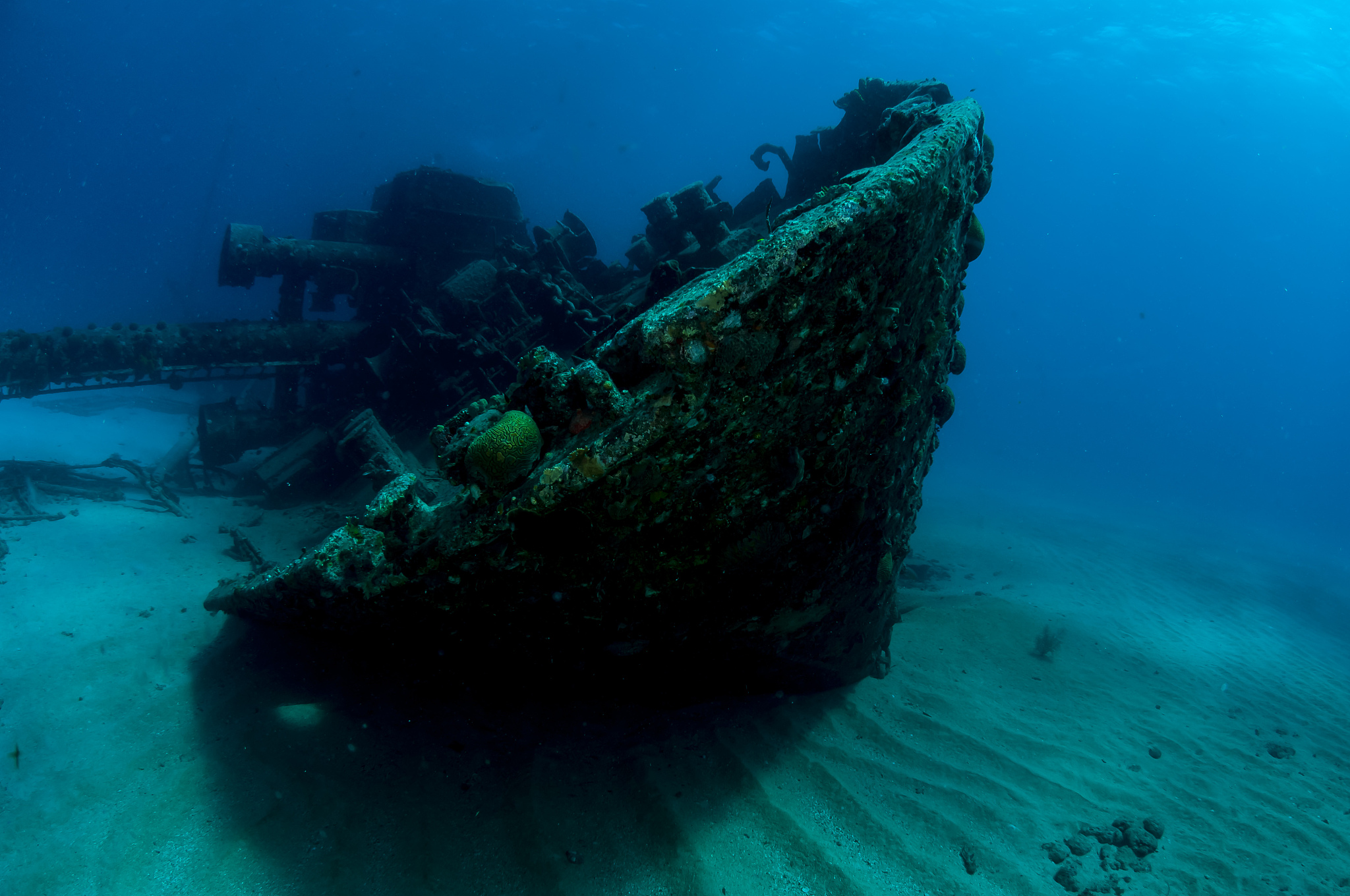 shipwreck in san andres
