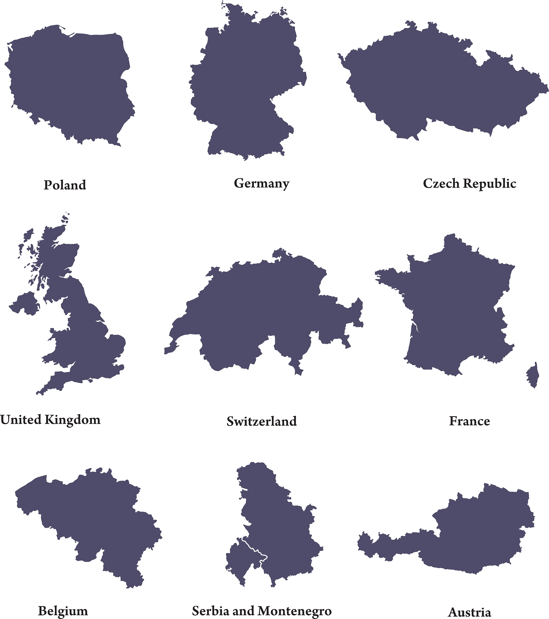europe map