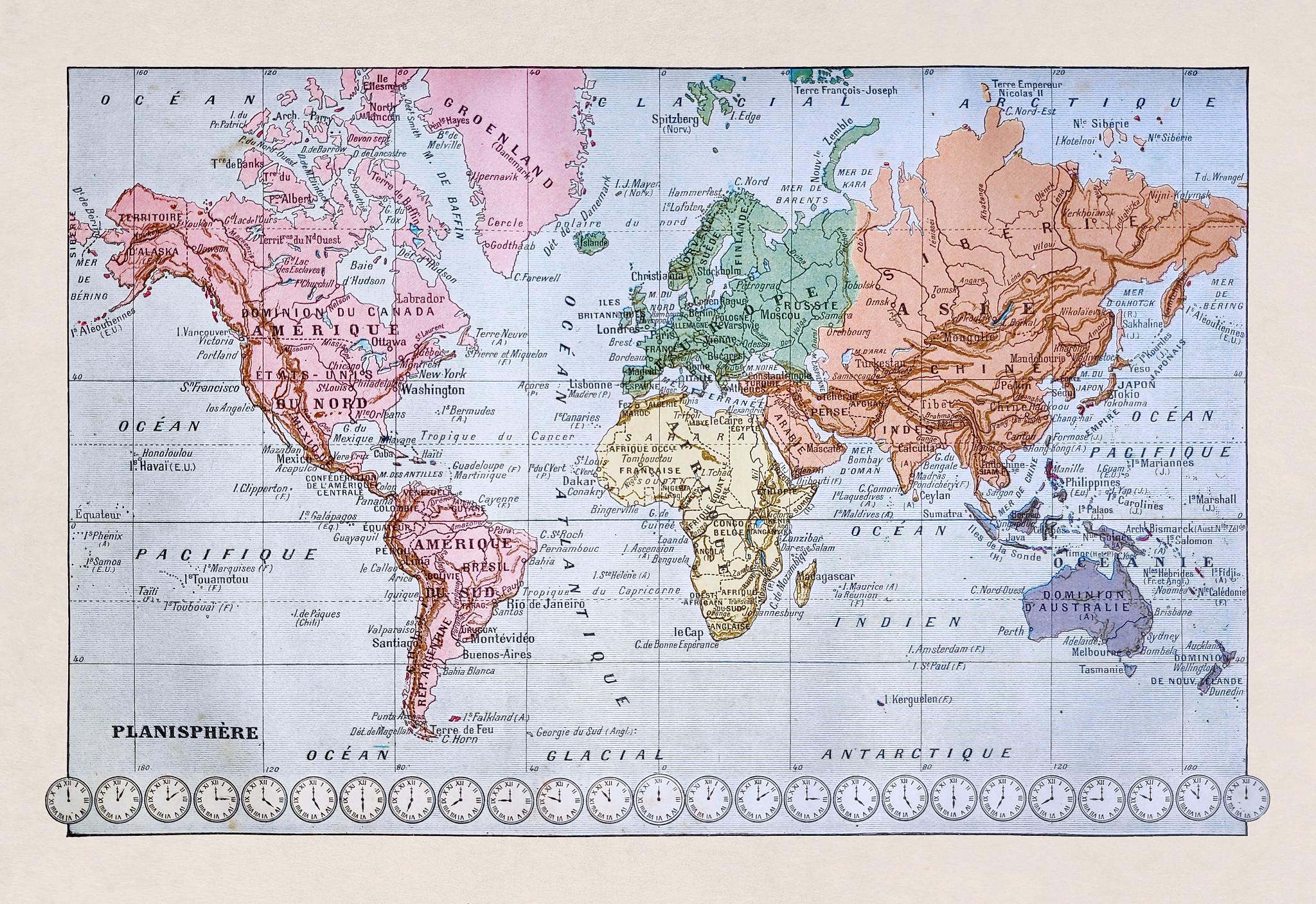 old world map