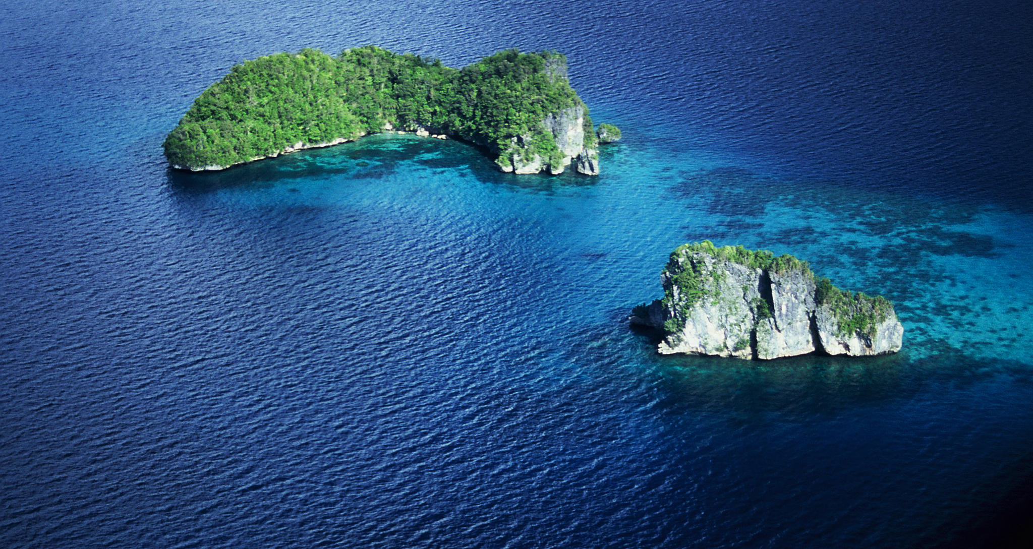 rock islands of palau