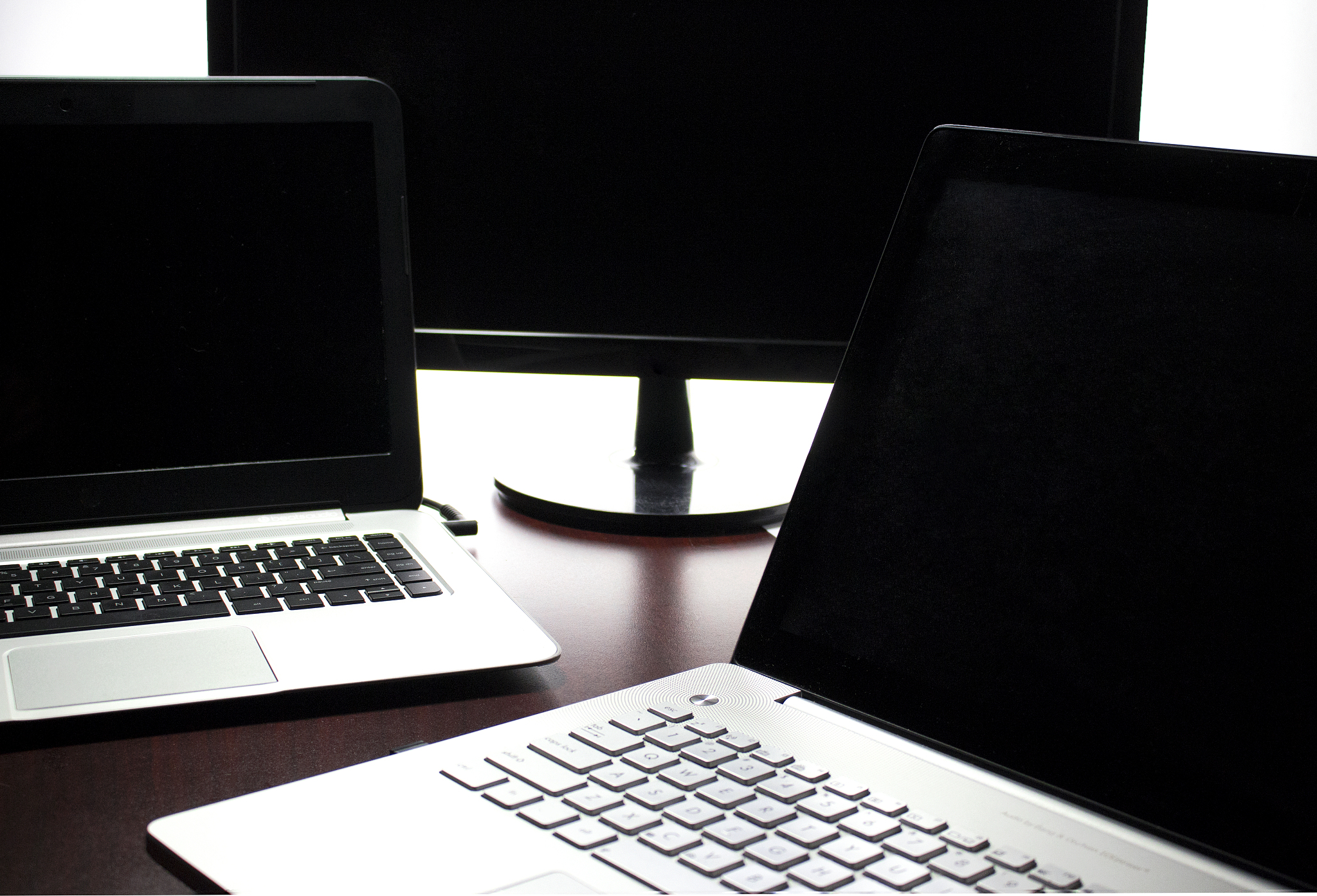 laptops and moniters