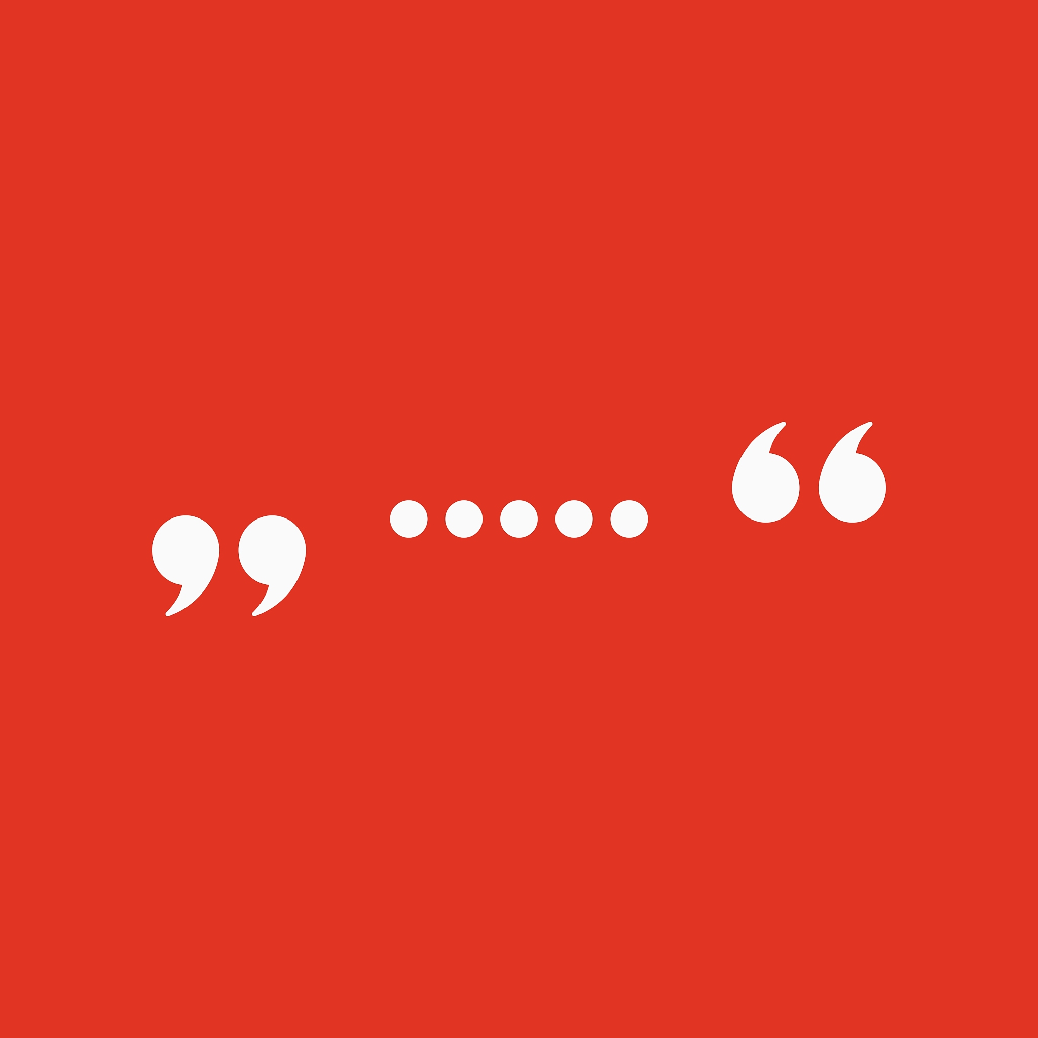 the quote icon quotation symbol flat