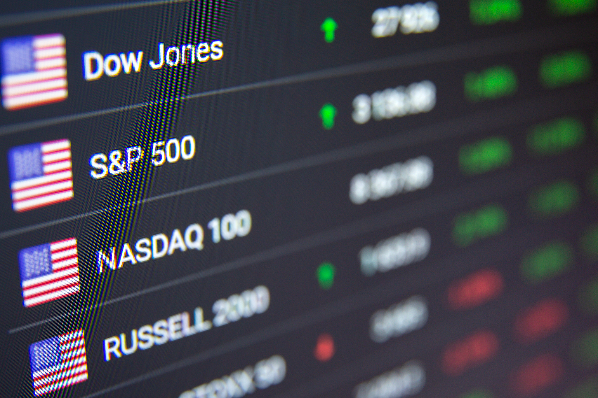 stock market chart background