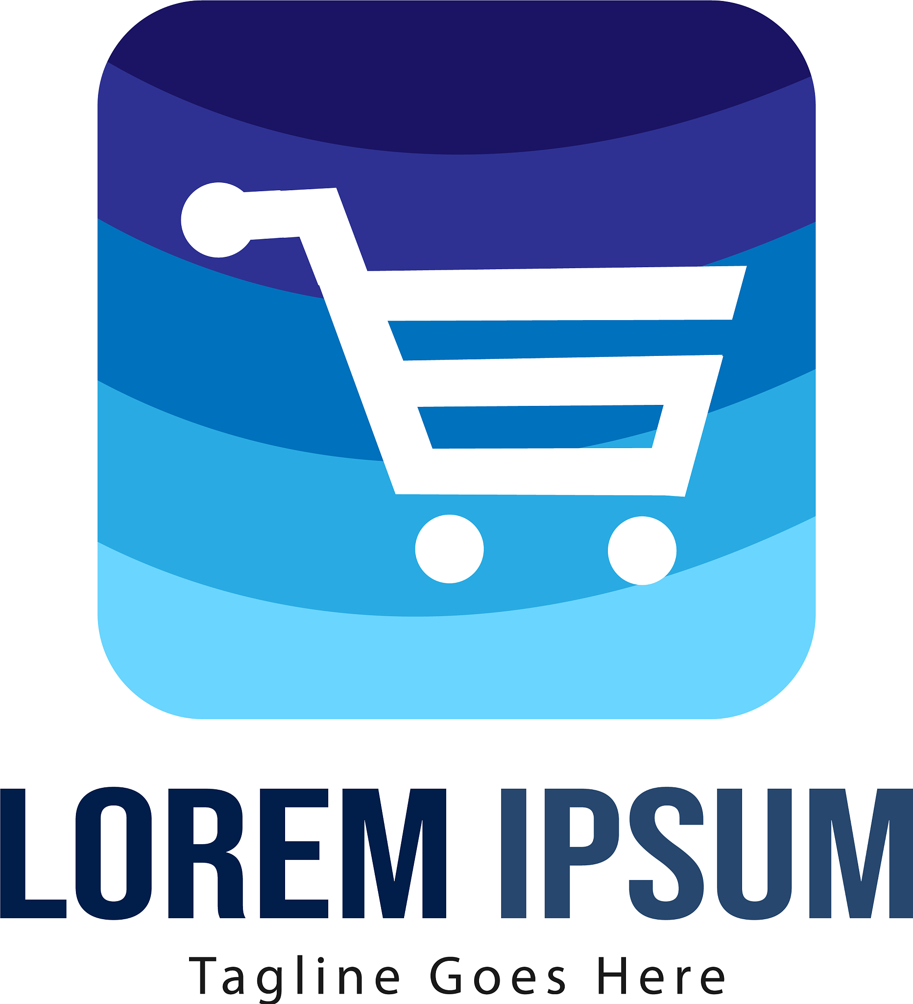 shopping logo template design shopping logo with