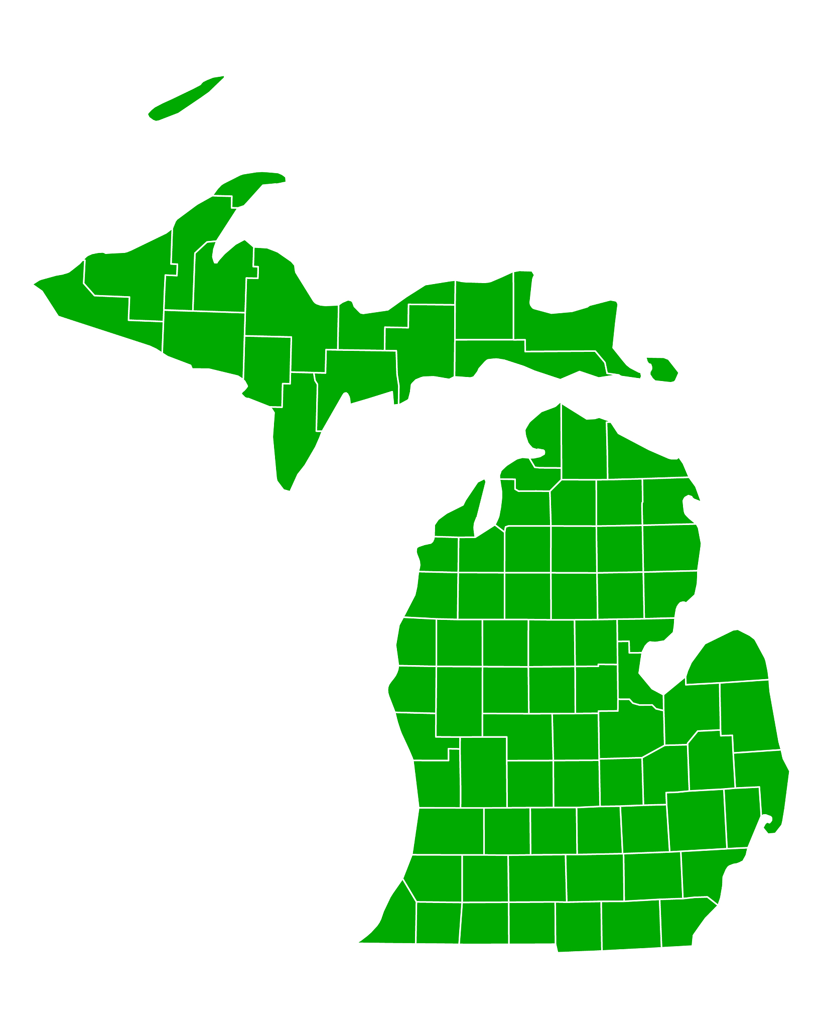 map michigan