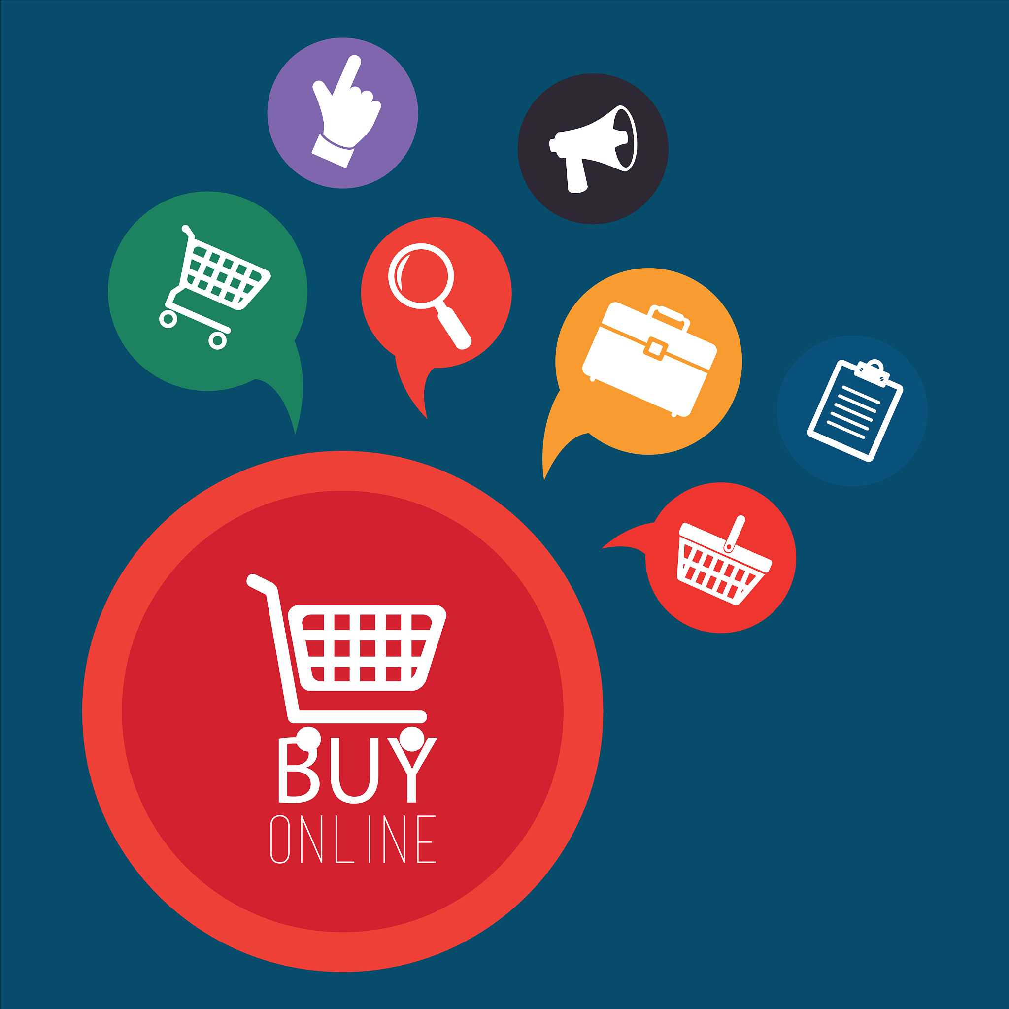 buy on line with shopping cart