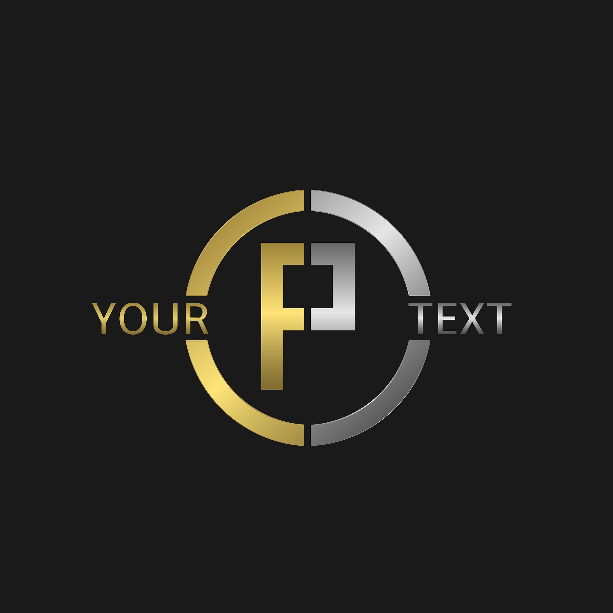英文字母<strong>p</strong>,品牌名称,商务,文字,金属,黄金,字母,华贵,信函,金属质感