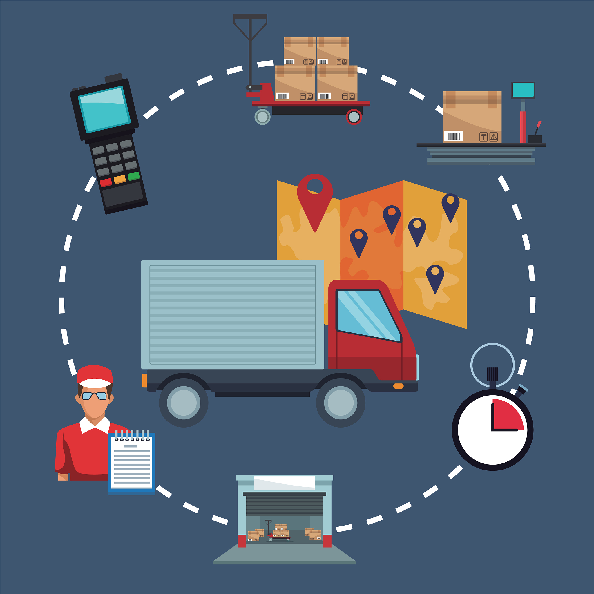 物流运输及仓储投标配送方案选后配送顺序