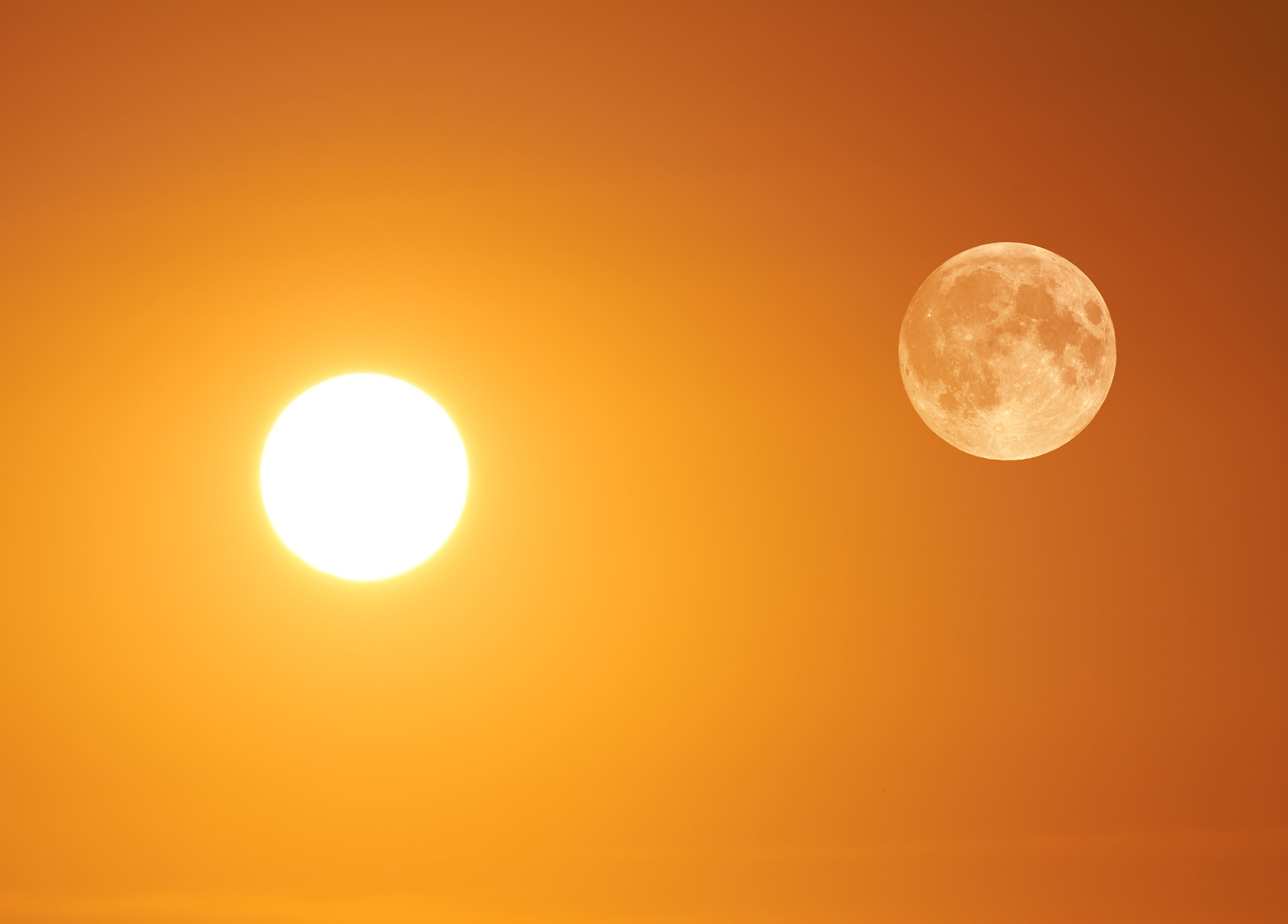 sun and moon
