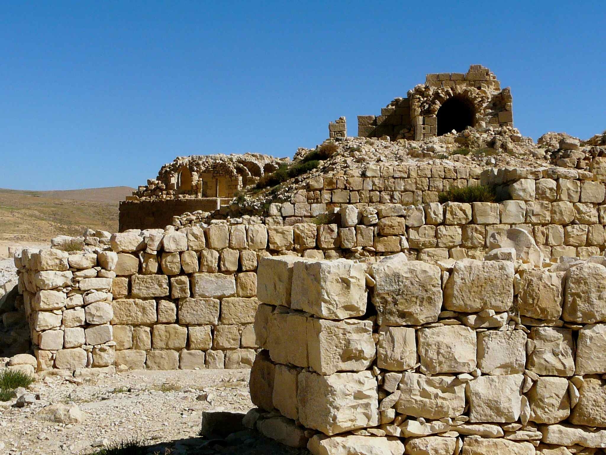 ruins of shobak castle