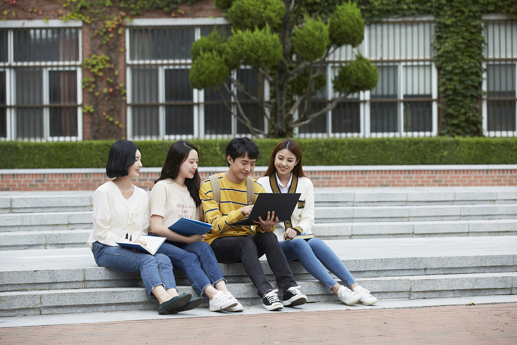 student  man at university>,friend