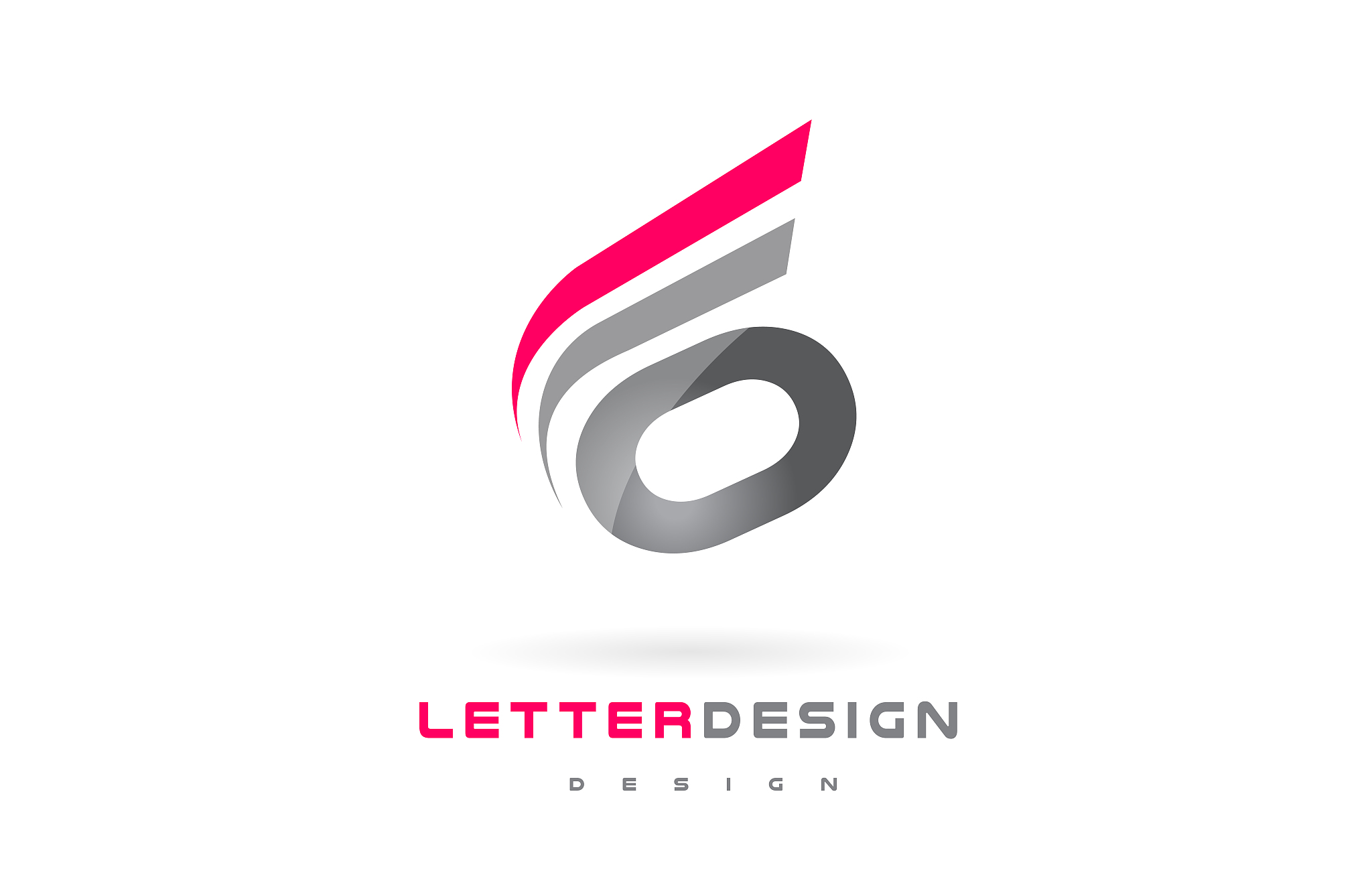 o letter logo design futuristic modern lettering