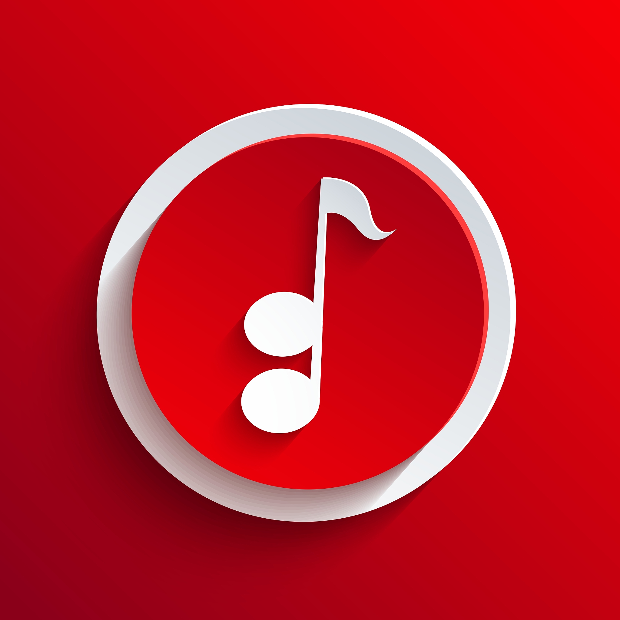 red circle icon eps10