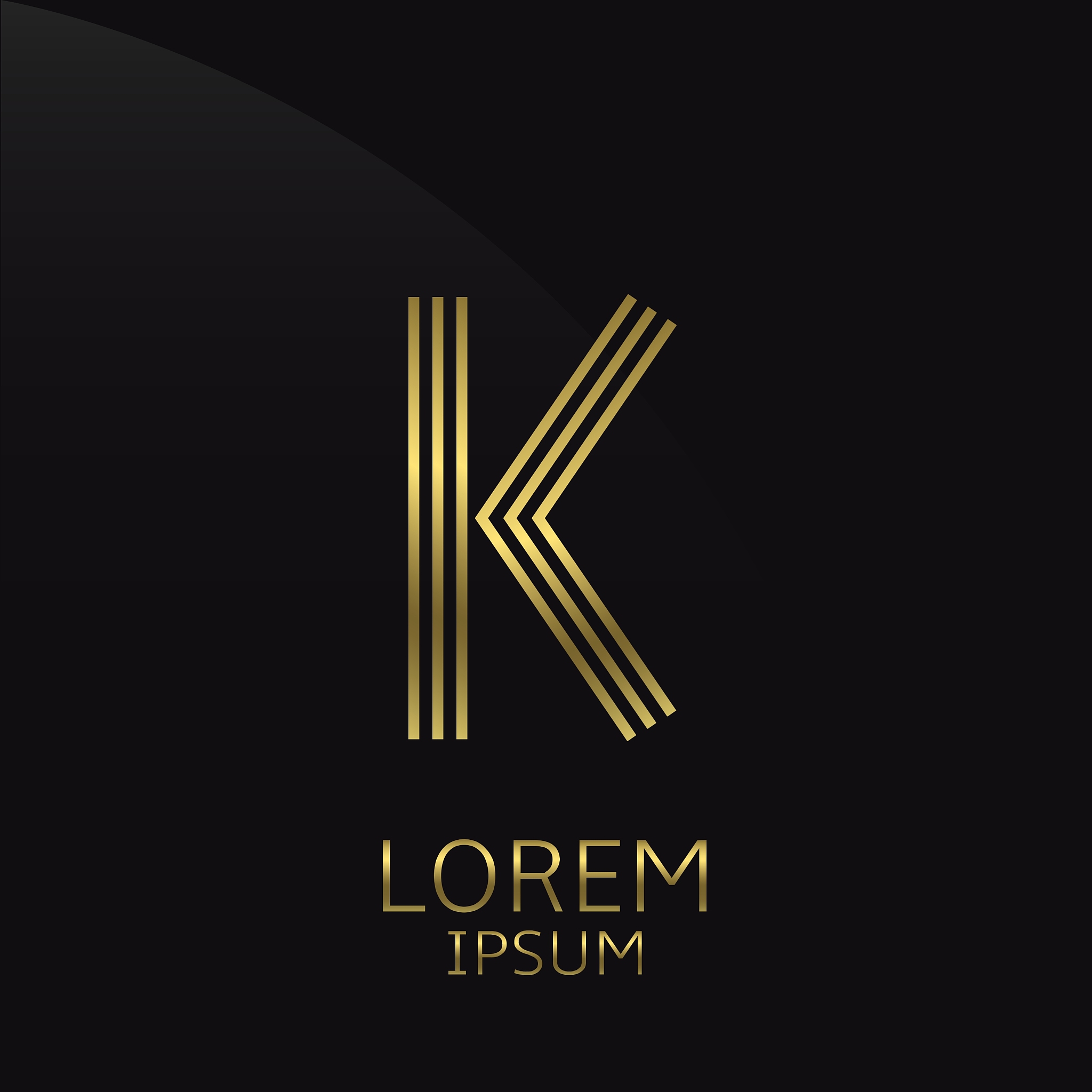 letter k logo