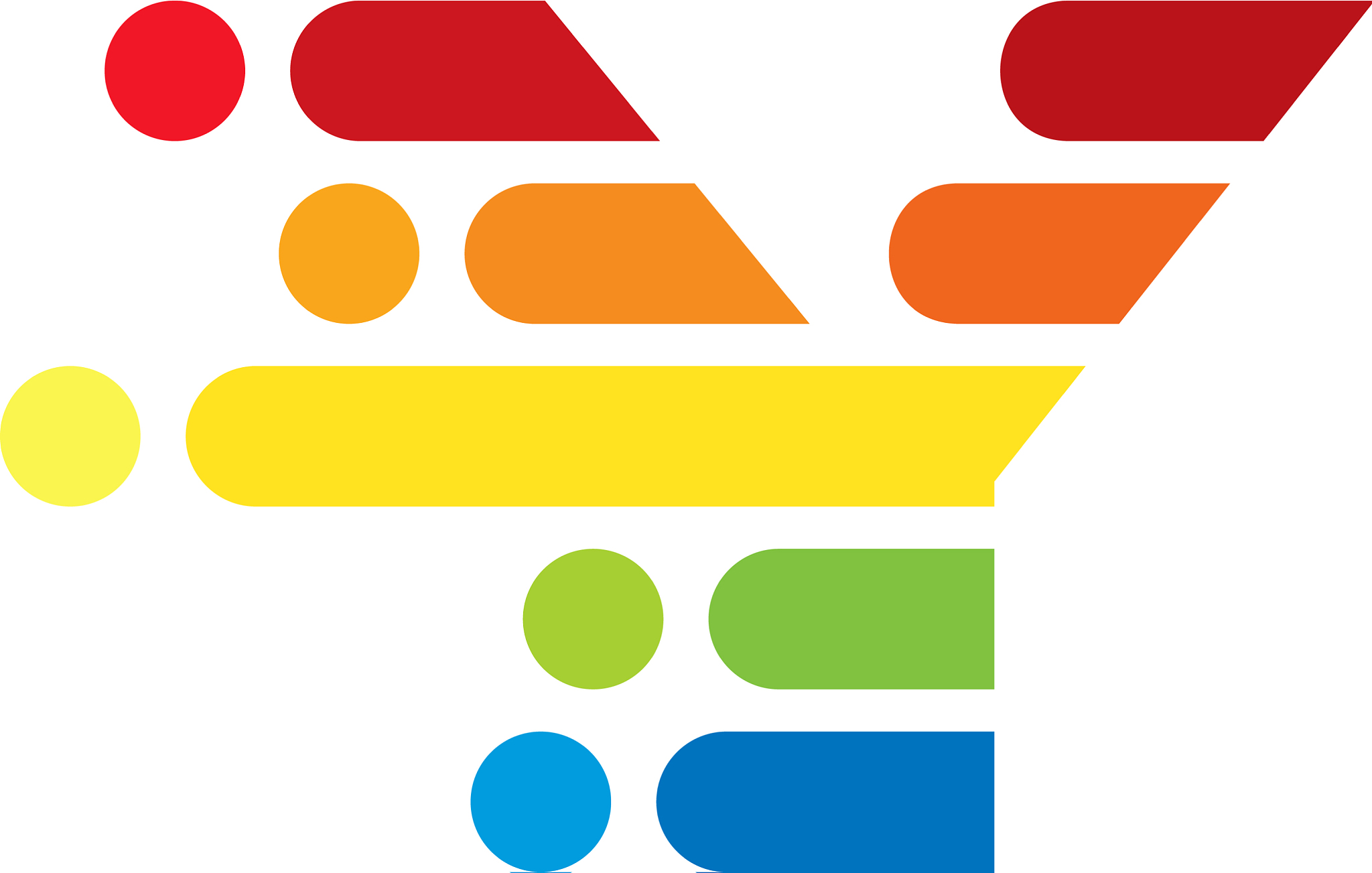 y colorful letter speed pixel logo icon design